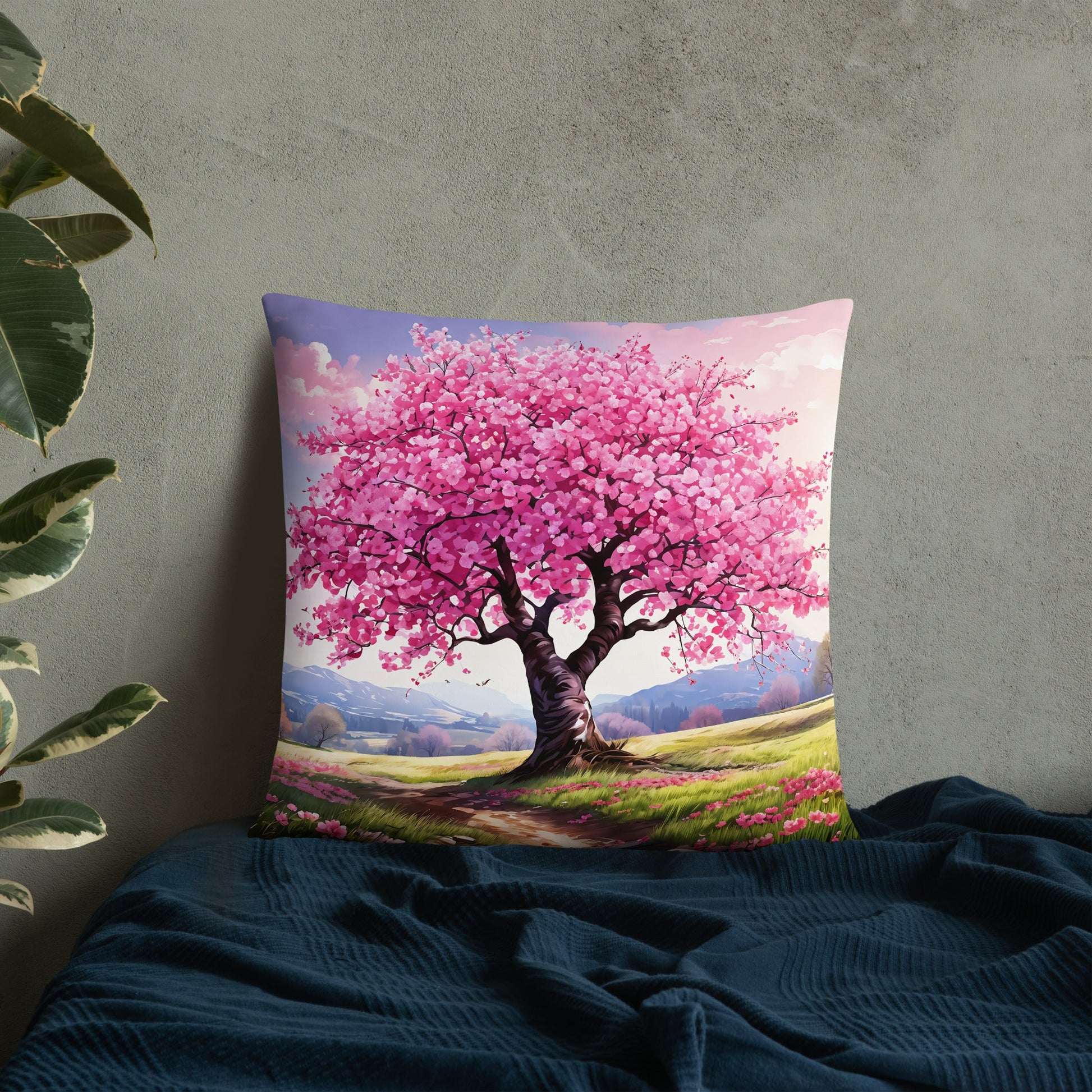 Cherry Blossom Basic Pillow - Pillows - Discovery Co.