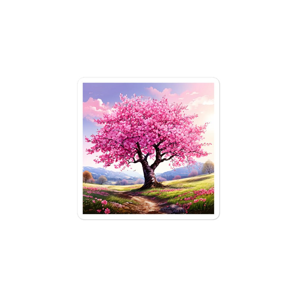 Cherry Blossom Bubble-free stickers - Stickers - Discovery Co.