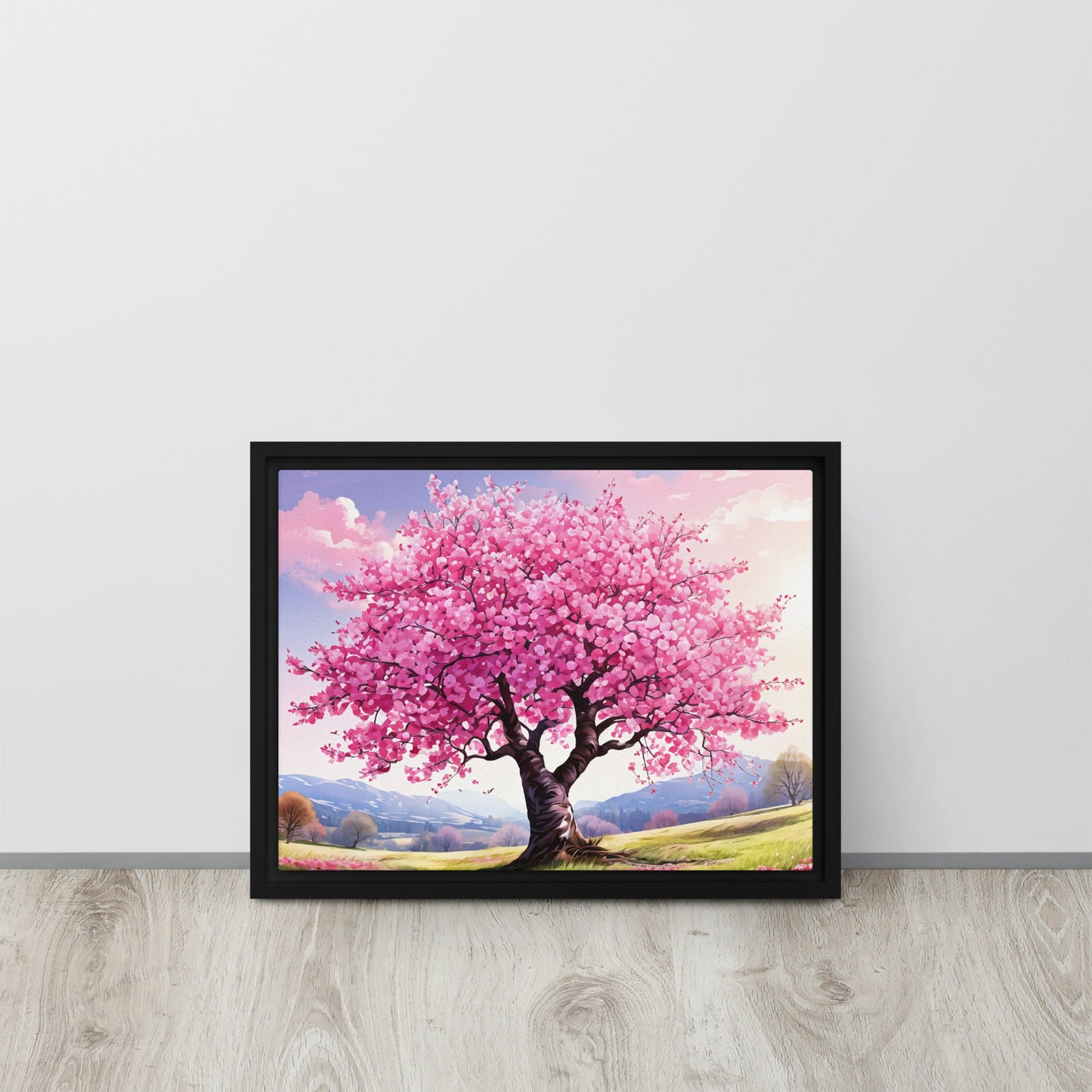 Cherry Blossom Framed Canvas - Canvas Prints - Discovery Co.