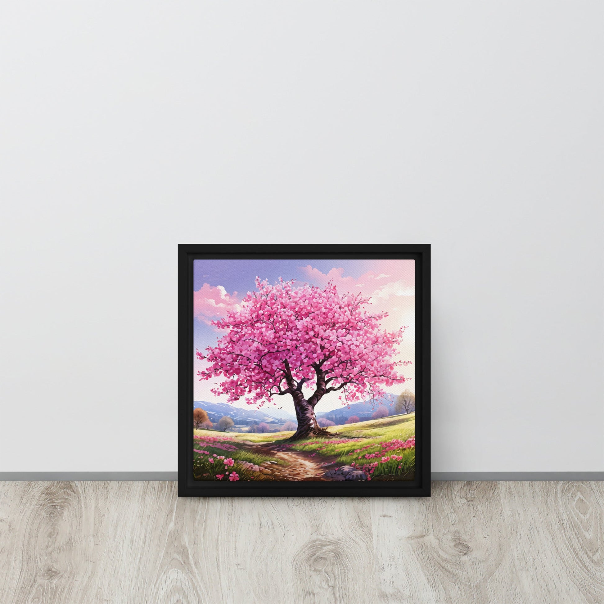 Cherry Blossom Framed Canvas - Canvas Prints - Discovery Co.