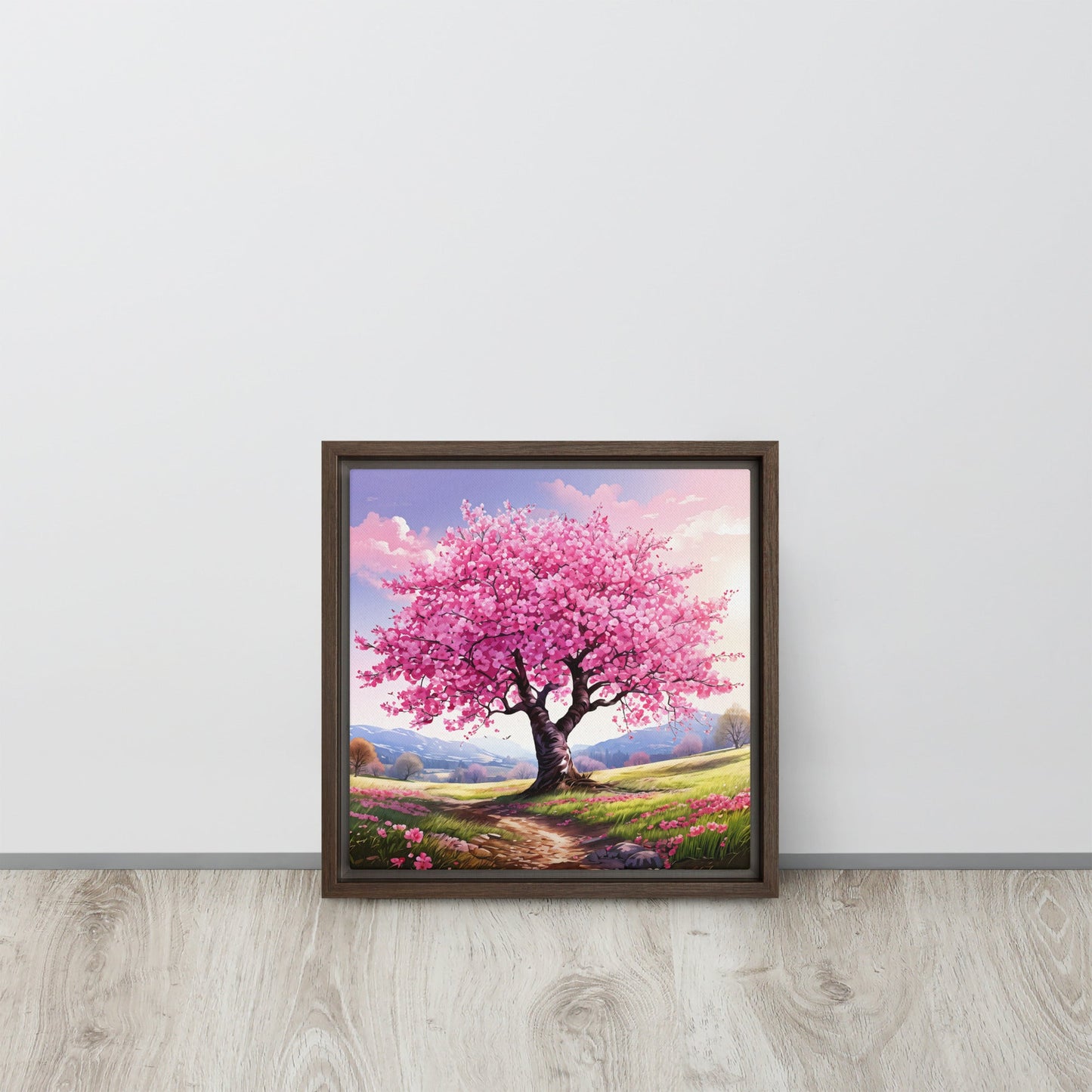 Cherry Blossom Framed Canvas - Canvas Prints - Discovery Co.