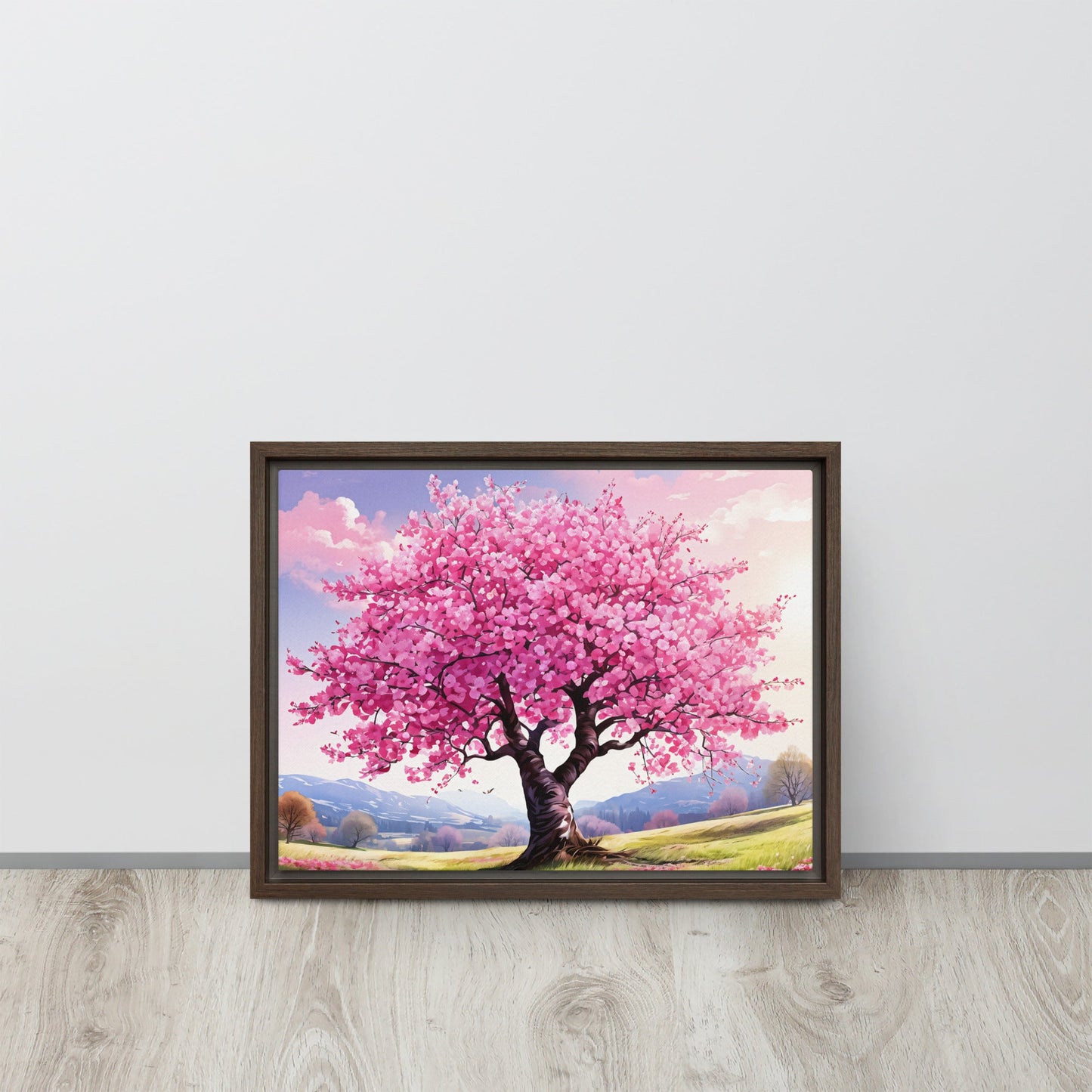 Cherry Blossom Framed Canvas - Canvas Prints - Discovery Co.