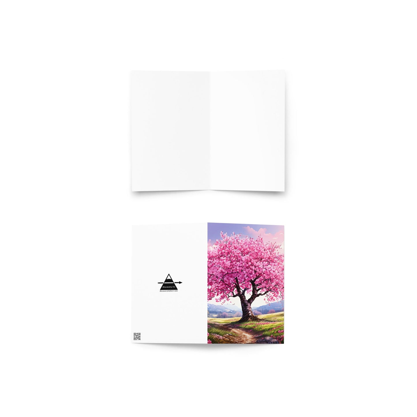 Cherry Blossom Greeting Card - Greeting Card - Discovery Co.