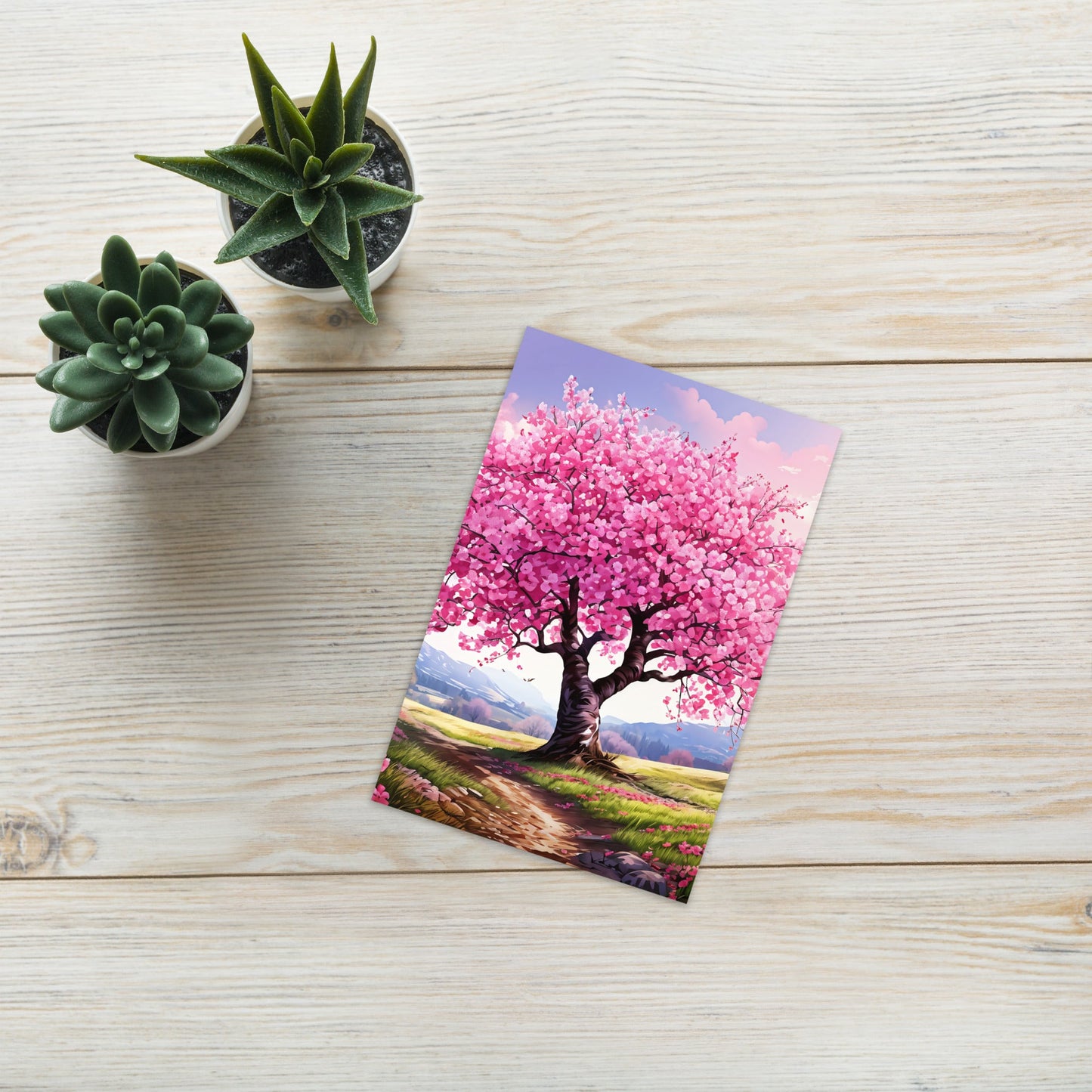 Cherry Blossom Greeting Card - Greeting Card - Discovery Co.