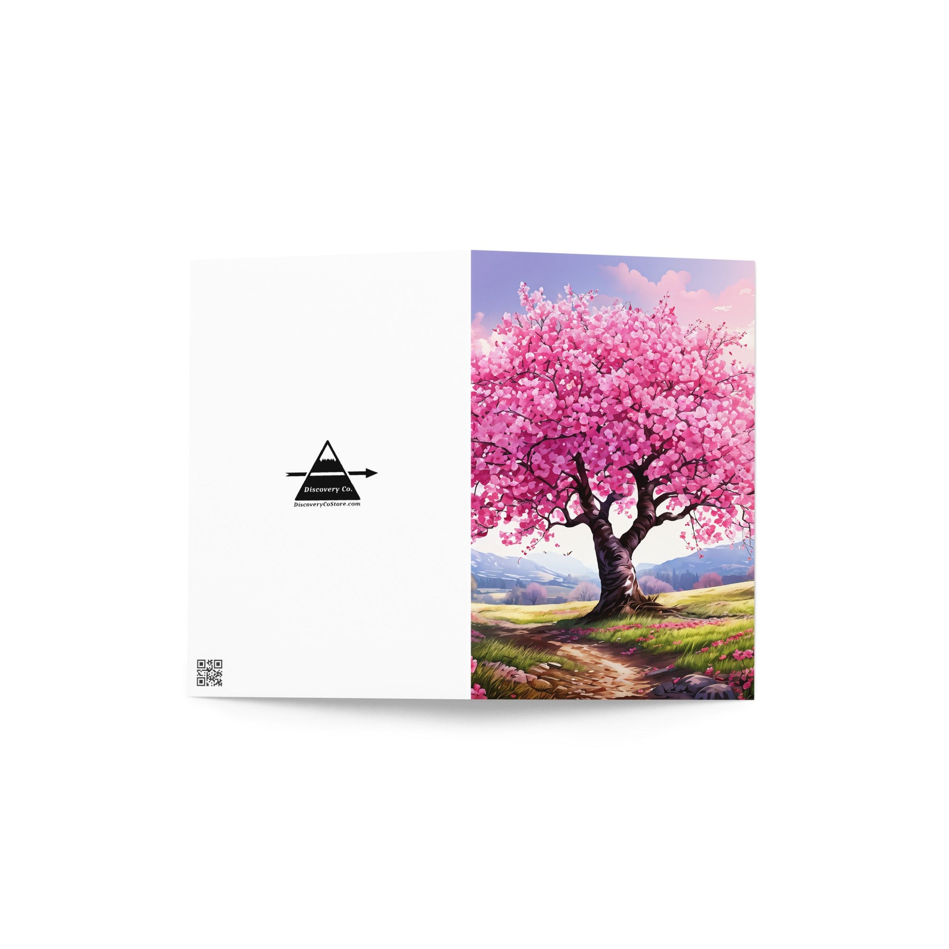 Cherry Blossom Greeting Card - Greeting Card - Discovery Co.