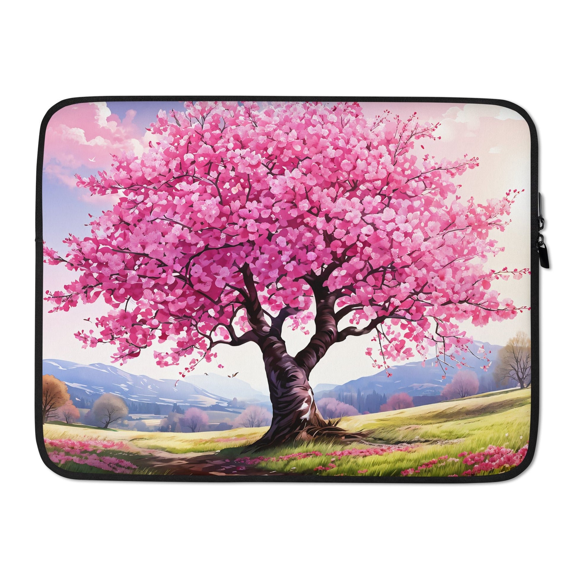 Cherry Blossom Laptop Sleeve - Laptop Cases - Discovery Co.