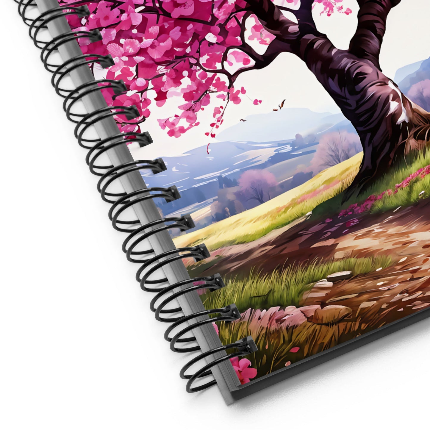 Cherry Blossom Spiral Notebook - Spiral Notebooks - Discovery Co.