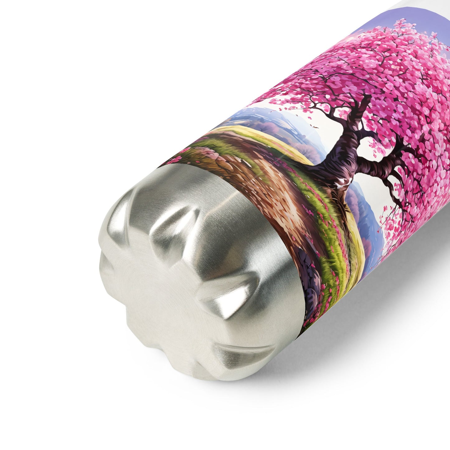 Cherry Blossom Stainless Steel Water Bottle - Stainless Steel Water Bottle - Discovery Co.