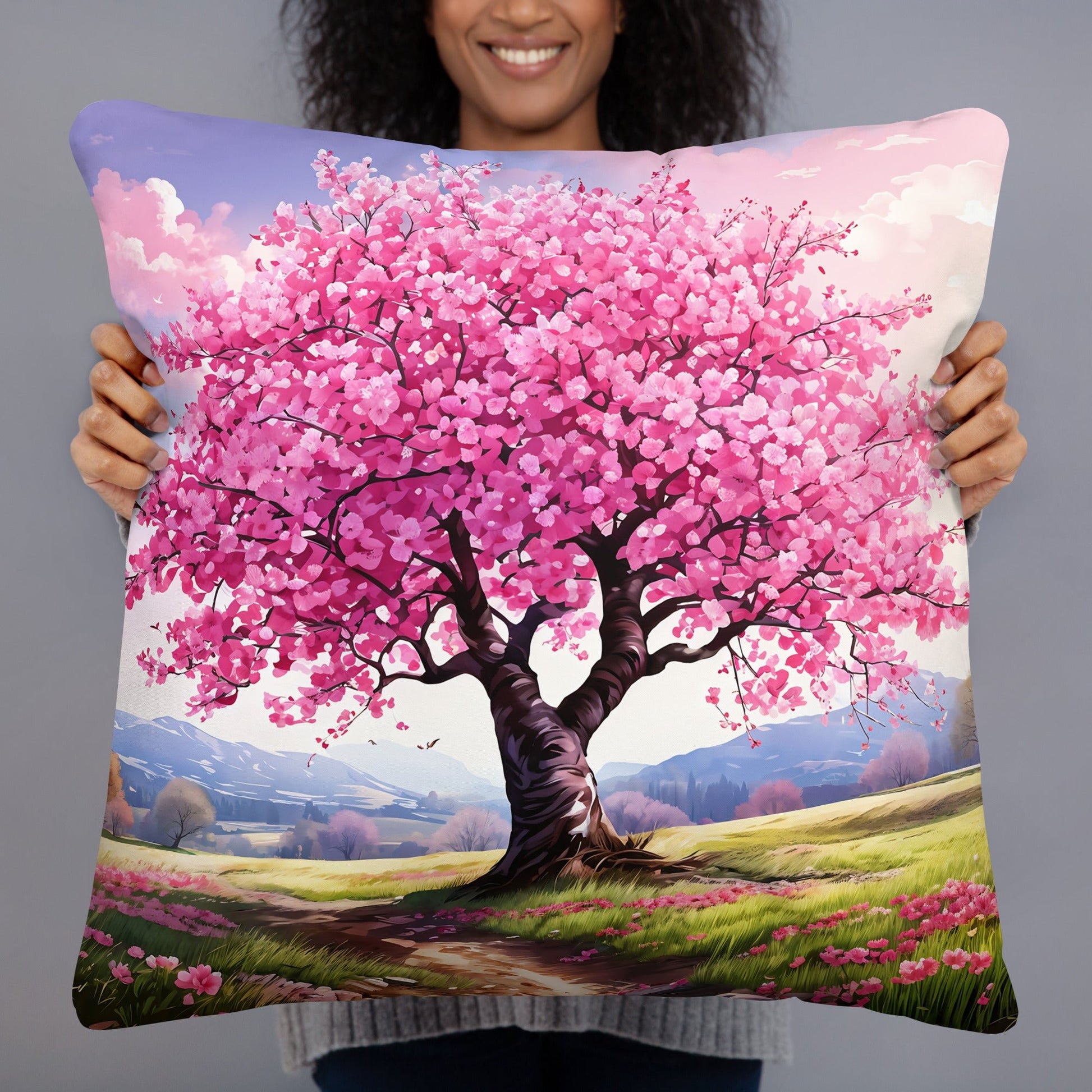 Cherry Blossom Standard Pillow - Pillows - Discovery Co.