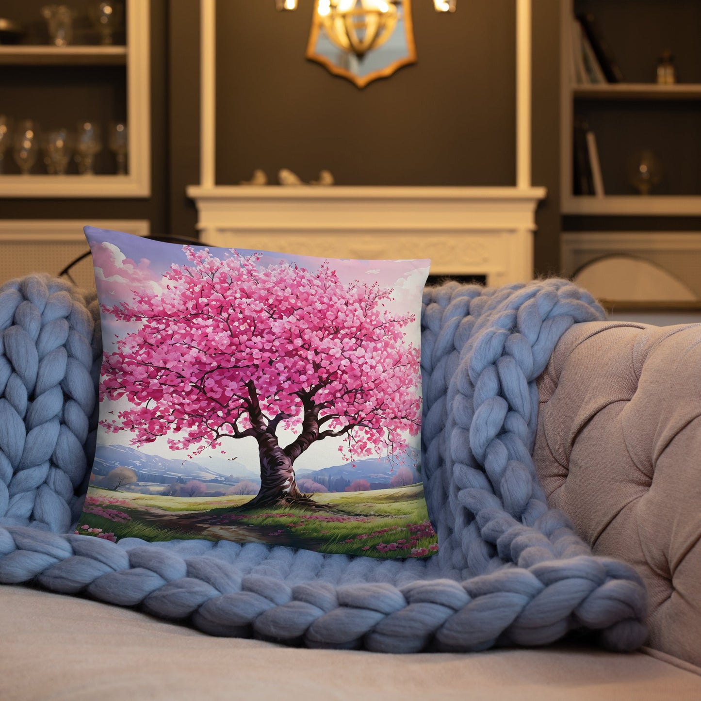 Cherry Blossom Standard Pillow - Pillows - Discovery Co.