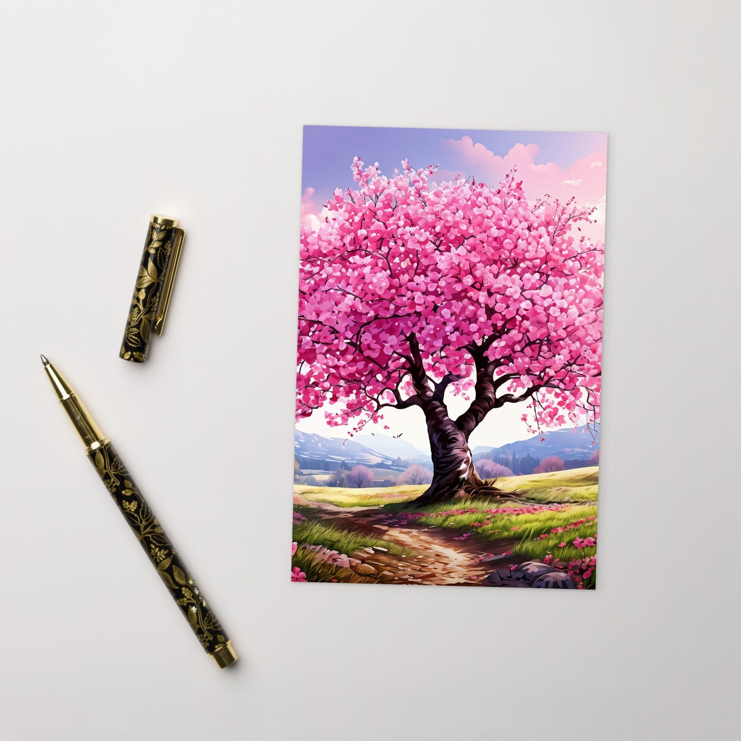 Cherry Blossom Standard Postcard - Post Cards - Discovery Co.