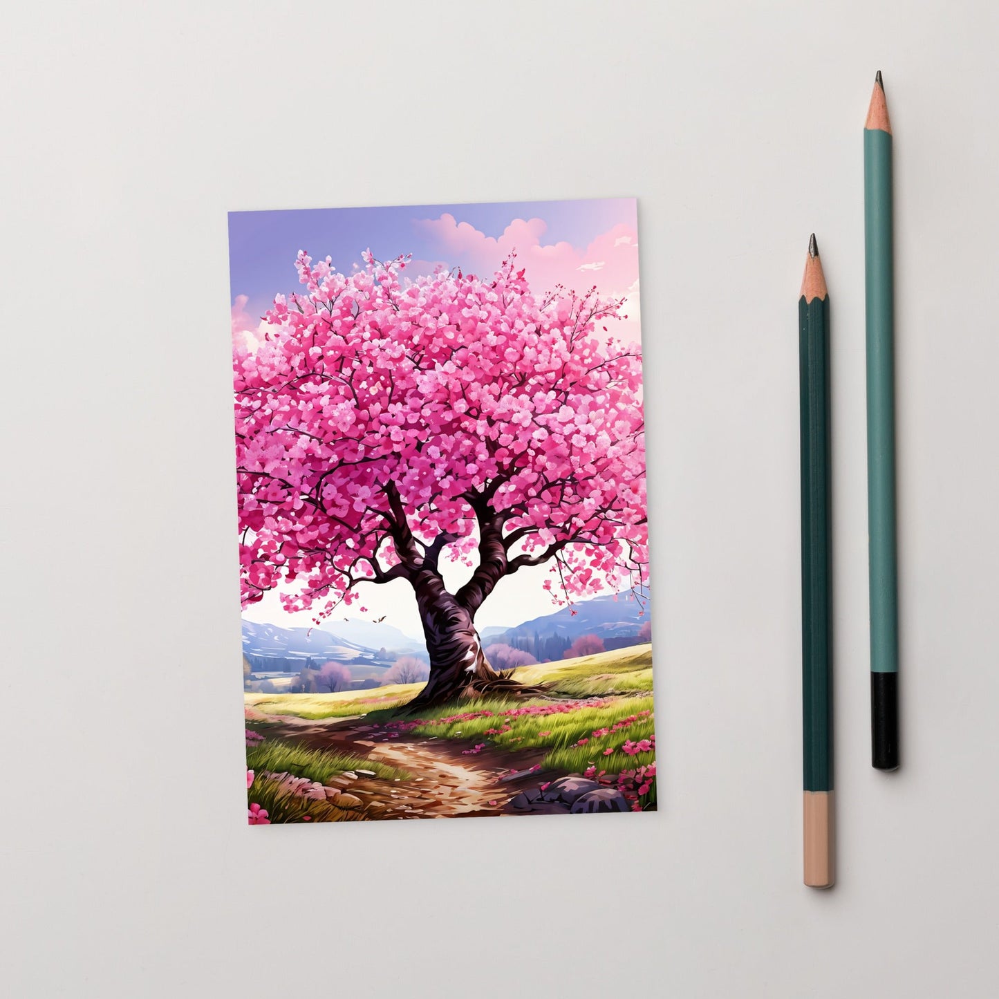 Cherry Blossom Standard Postcard - Post Cards - Discovery Co.