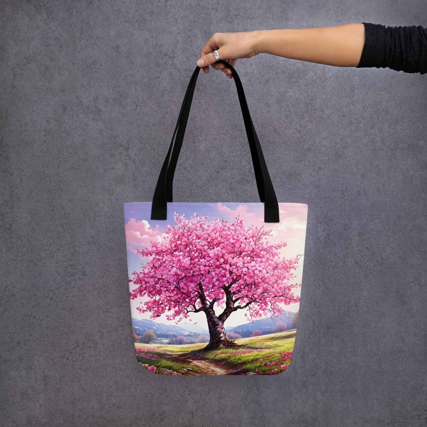 Cherry Blossom Tote Bag - Tote Bags - Discovery Co.