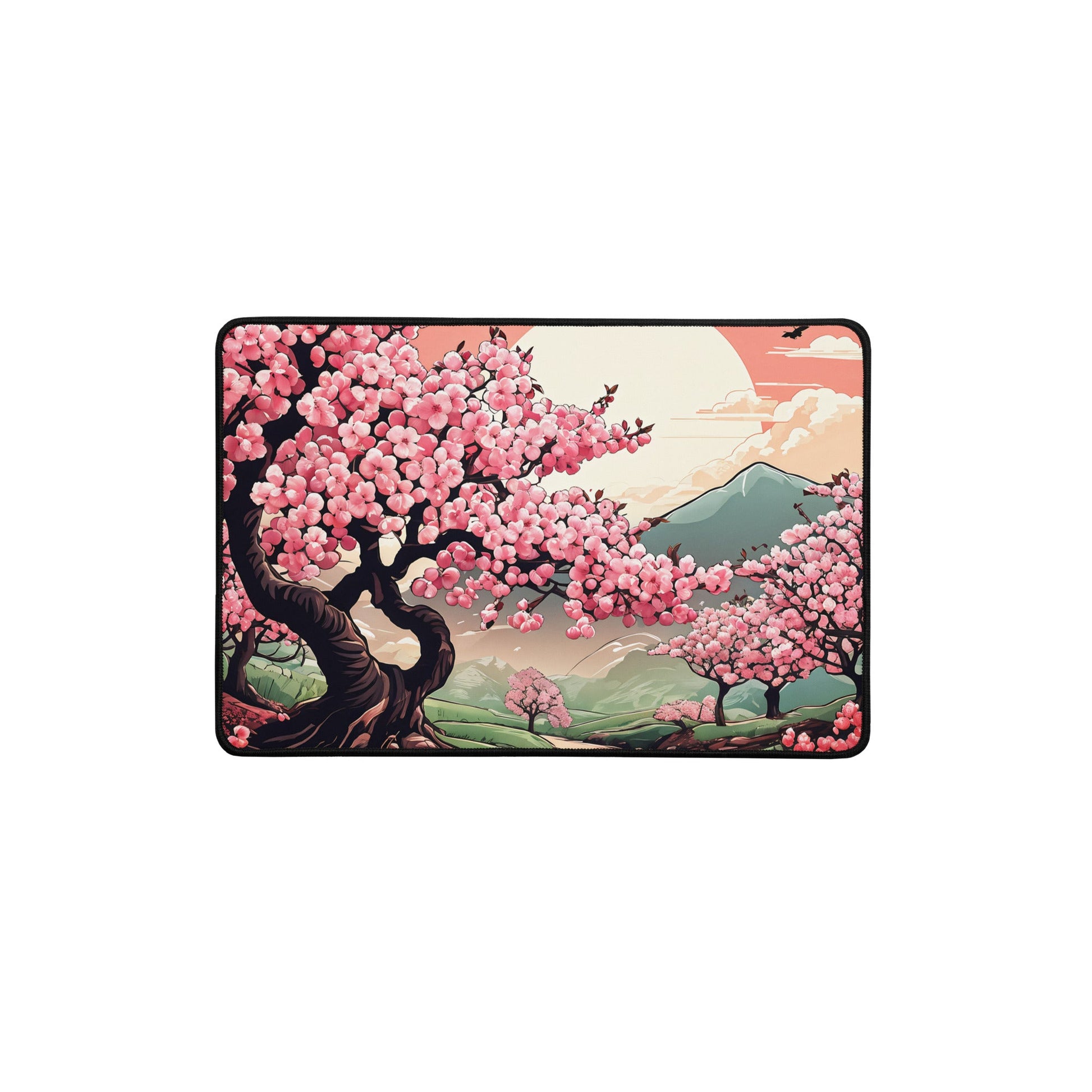 Cherry Blossom Trail Desk Mat - Mouse Pads - Discovery Co.