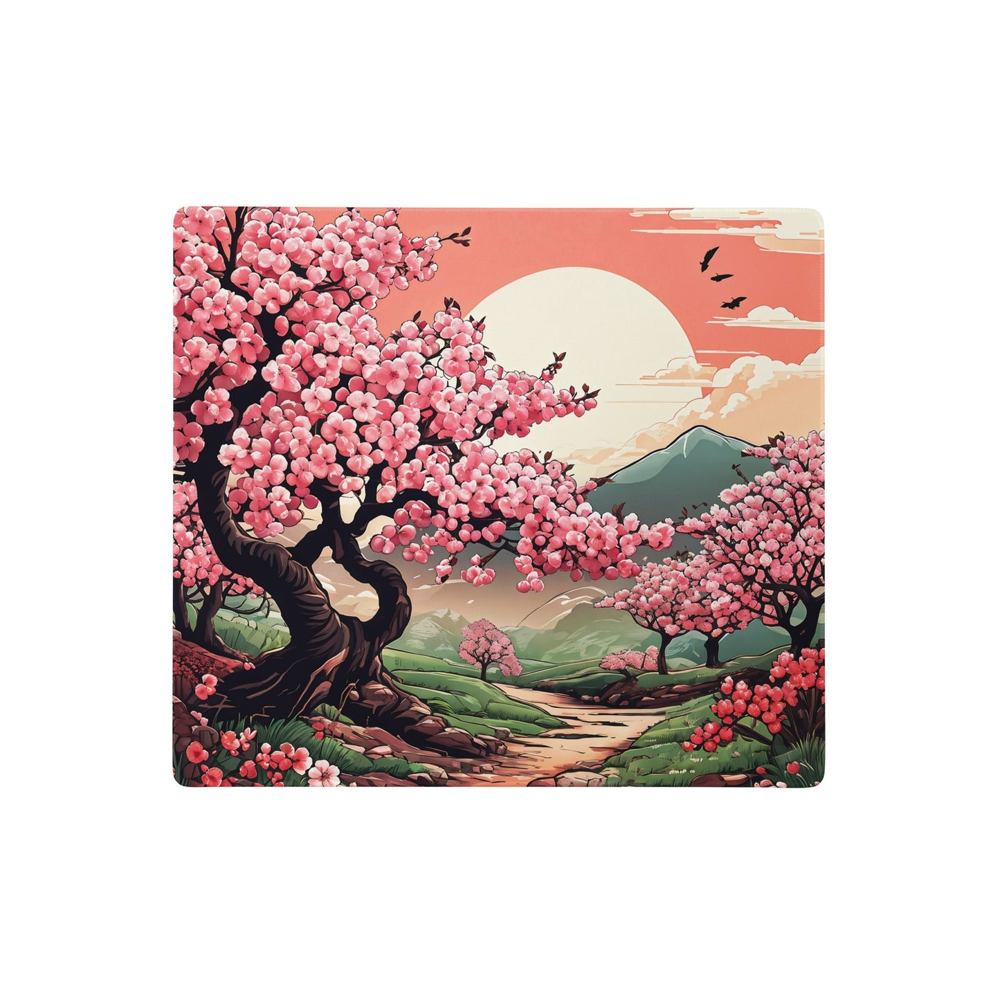 Cherry Blossom Trail Gaming Mouse Pad - Mouse Pads - Discovery Co.