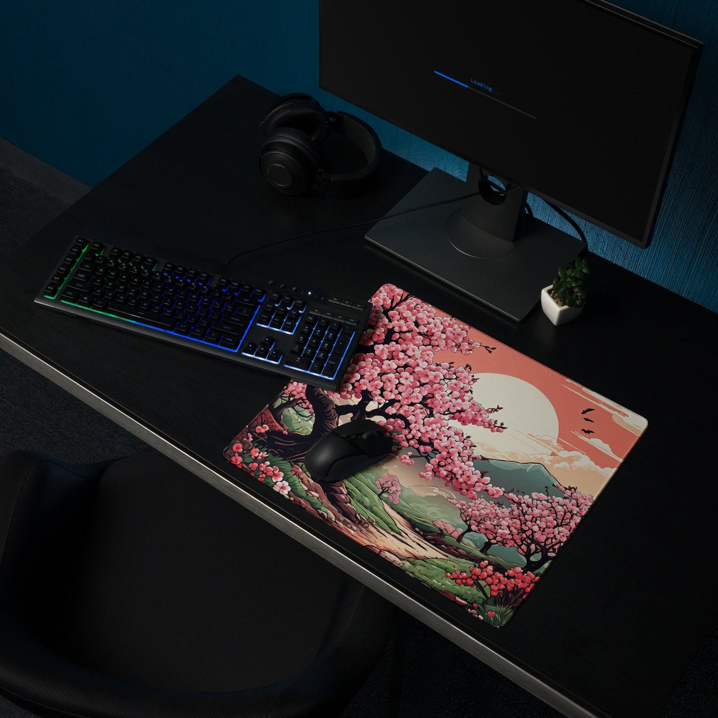 Cherry Blossom Trail Gaming Mouse Pad - Mouse Pads - Discovery Co.