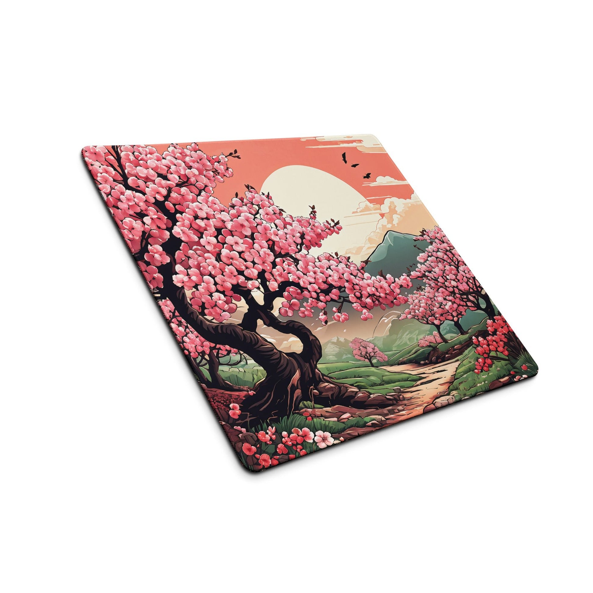 Cherry Blossom Trail Gaming Mouse Pad - Mouse Pads - Discovery Co.