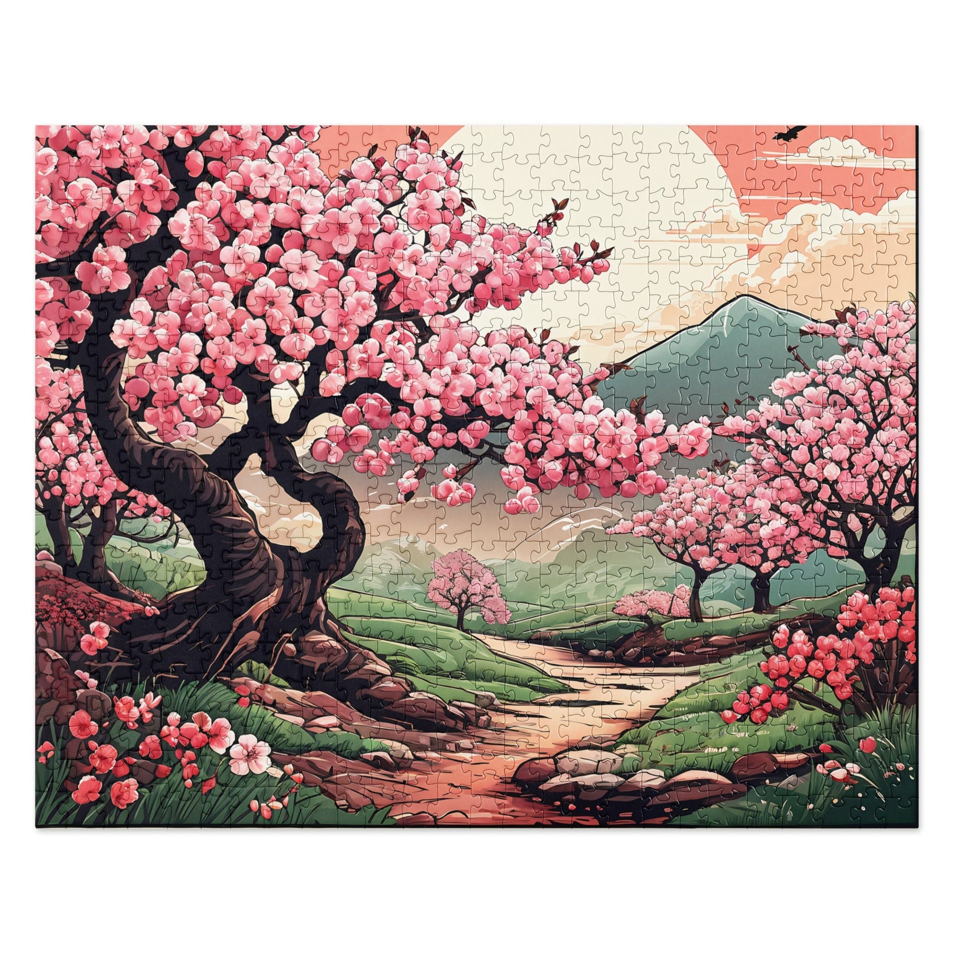 Cherry Blossom Trail Jigsaw Puzzle - Puzzle - Discovery Co.