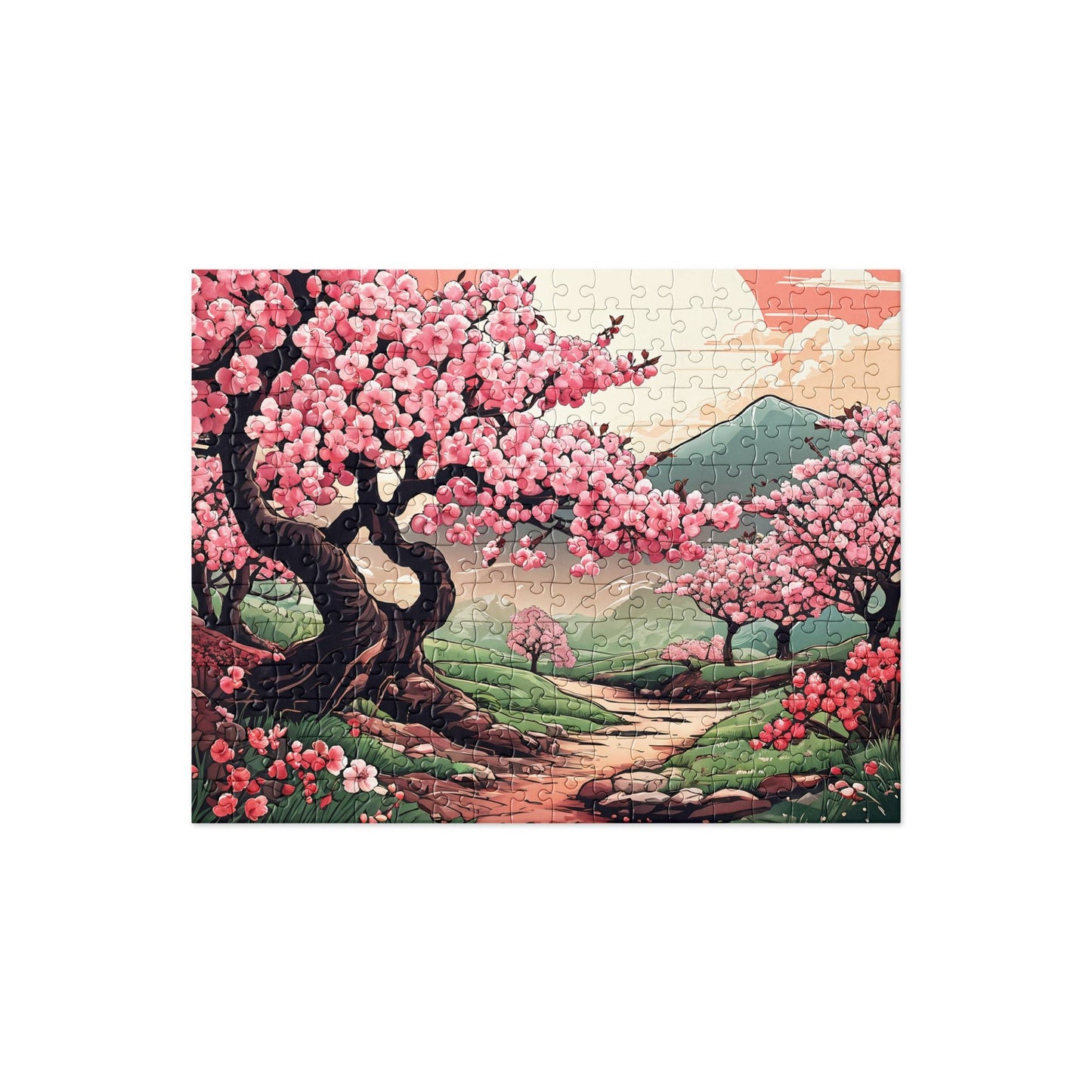 Cherry Blossom Trail Jigsaw Puzzle - Puzzle - Discovery Co.