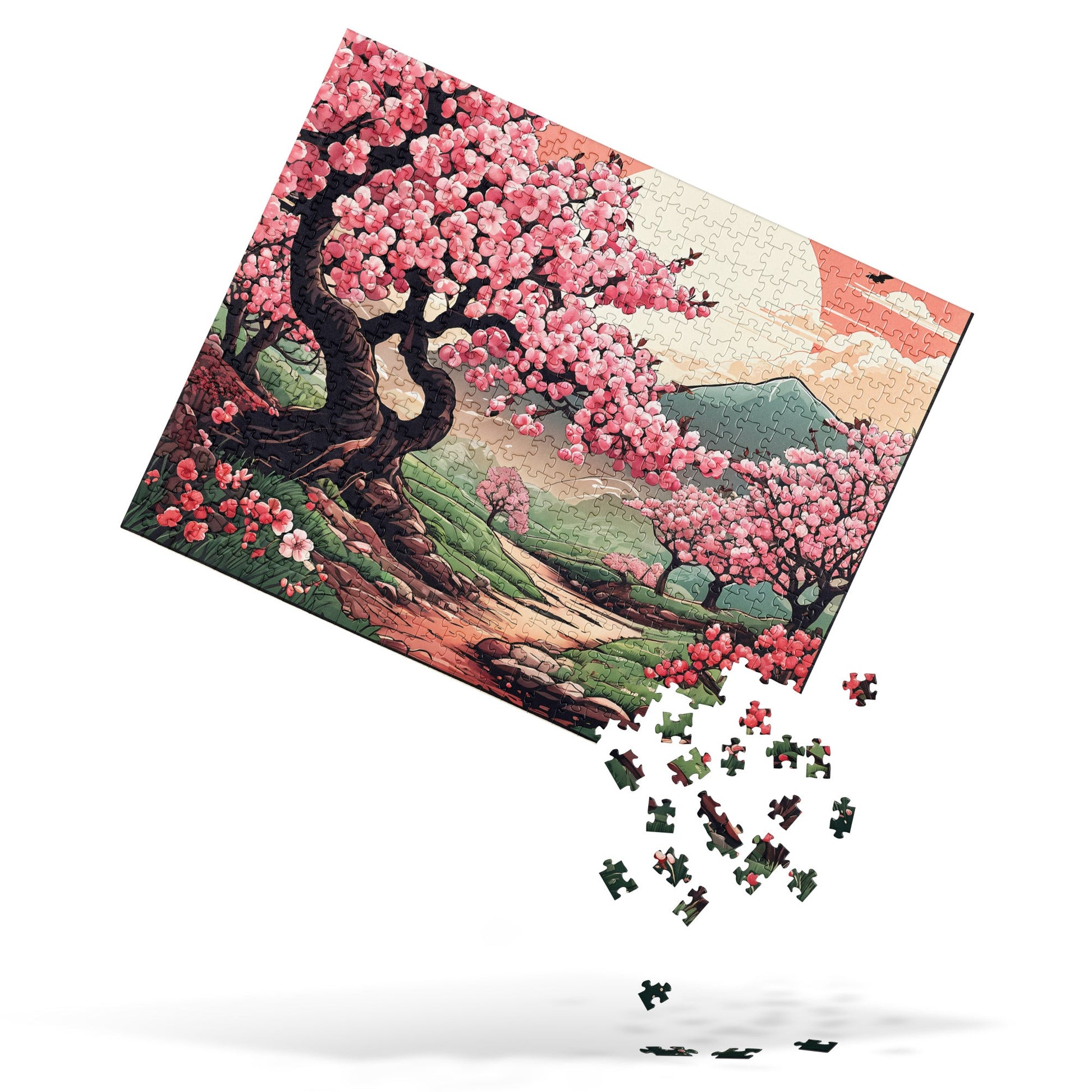 Cherry Blossom Trail Jigsaw Puzzle - Puzzle - Discovery Co.