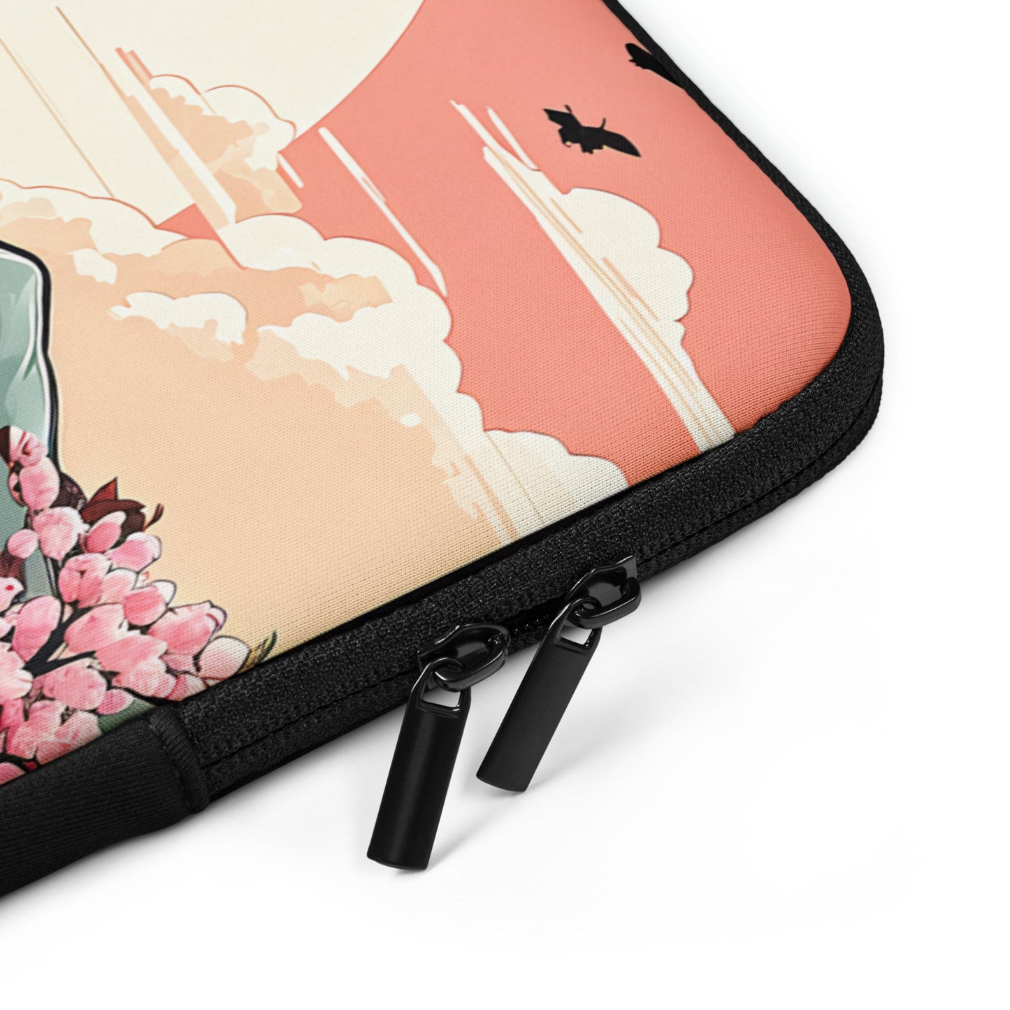 Cherry Blossom Trail Laptop Sleeve - Laptop Cases - Discovery Co.