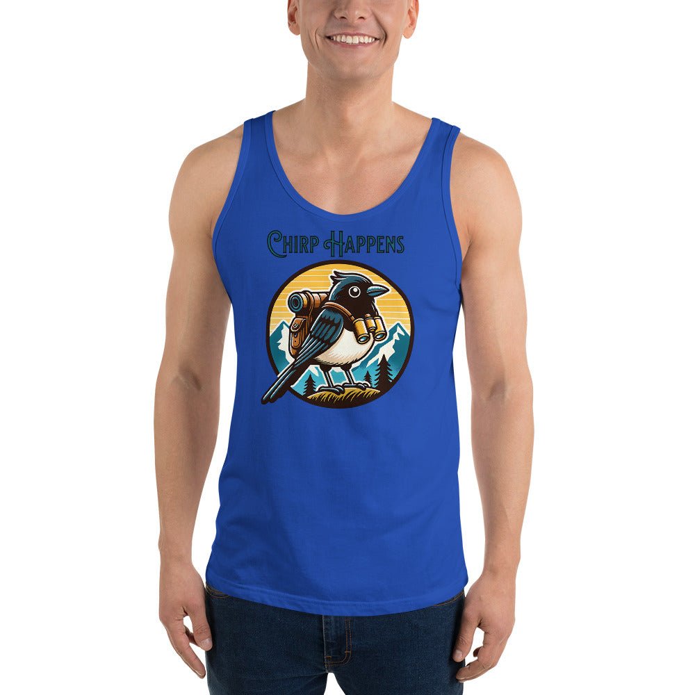 Chirp Happens Men's Tank Top - Men's Shirts - Discovery Co.