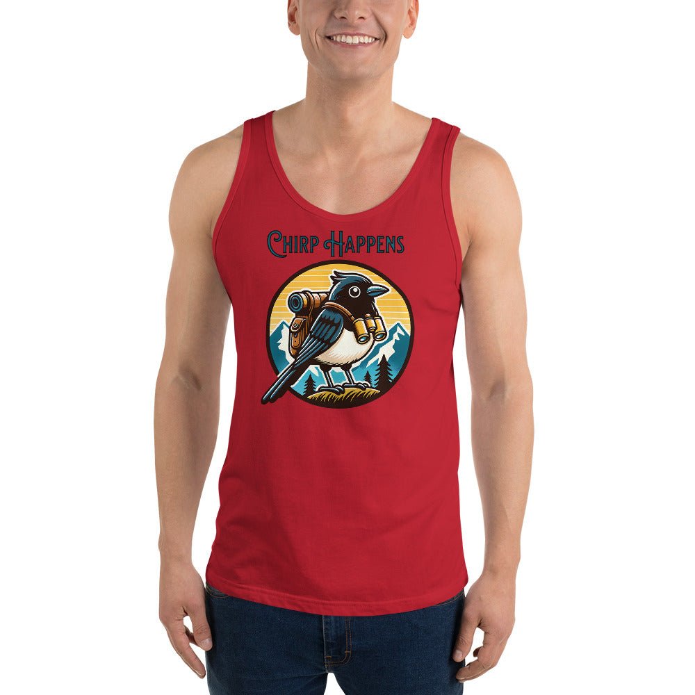 Chirp Happens Men's Tank Top - Men's Shirts - Discovery Co.