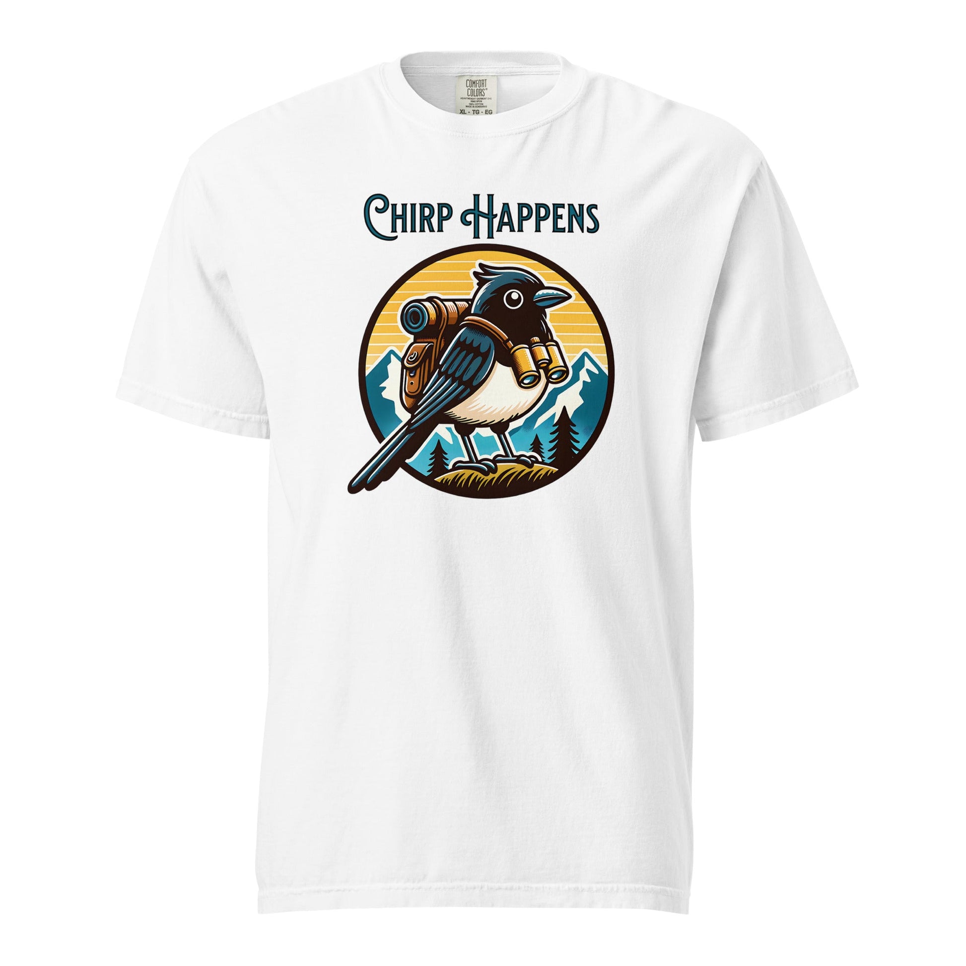 Chirp Happens Men's (Unisex) Premium Tee - Men's Shirts - Discovery Co.