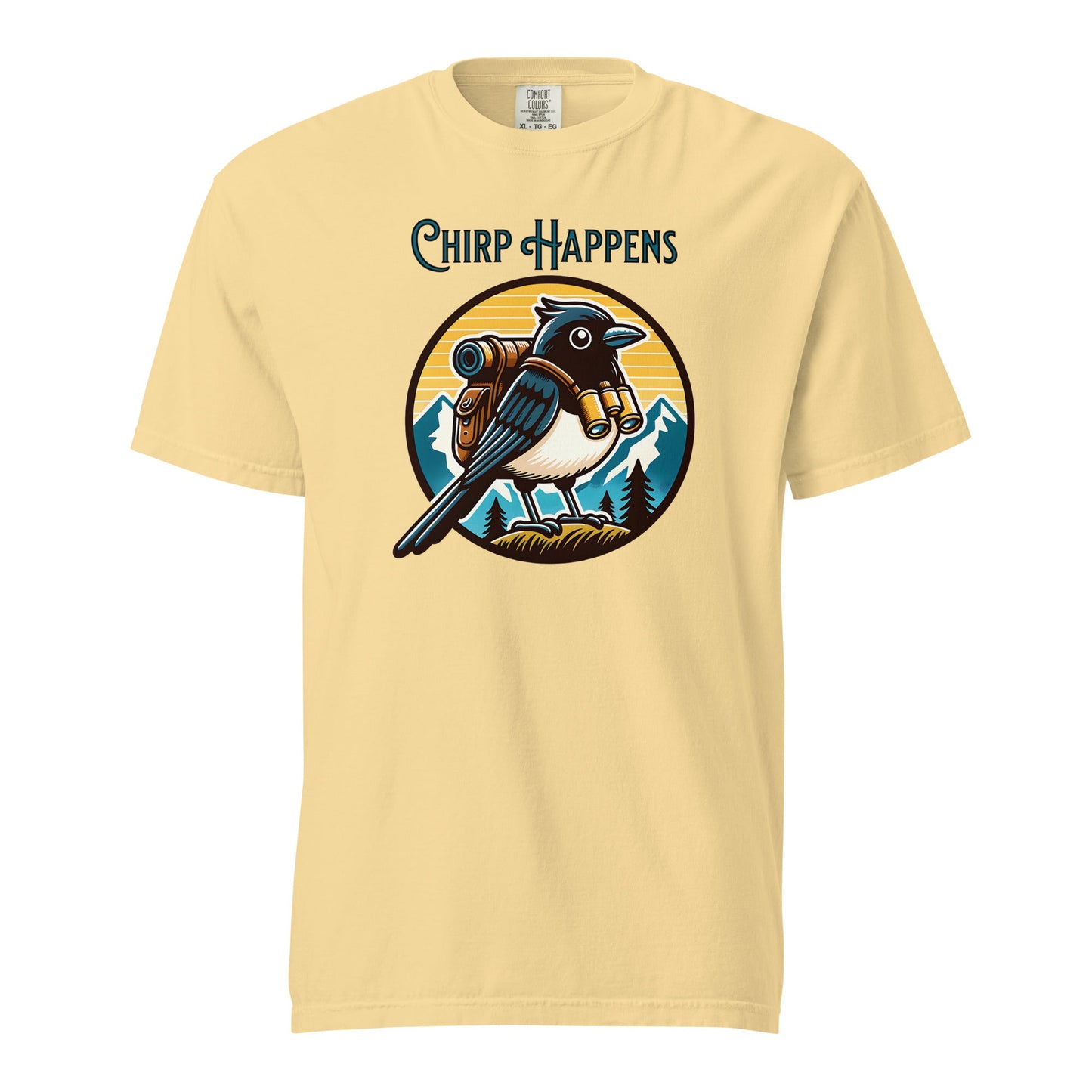Chirp Happens Men's (Unisex) Premium Tee - Men's Shirts - Discovery Co.