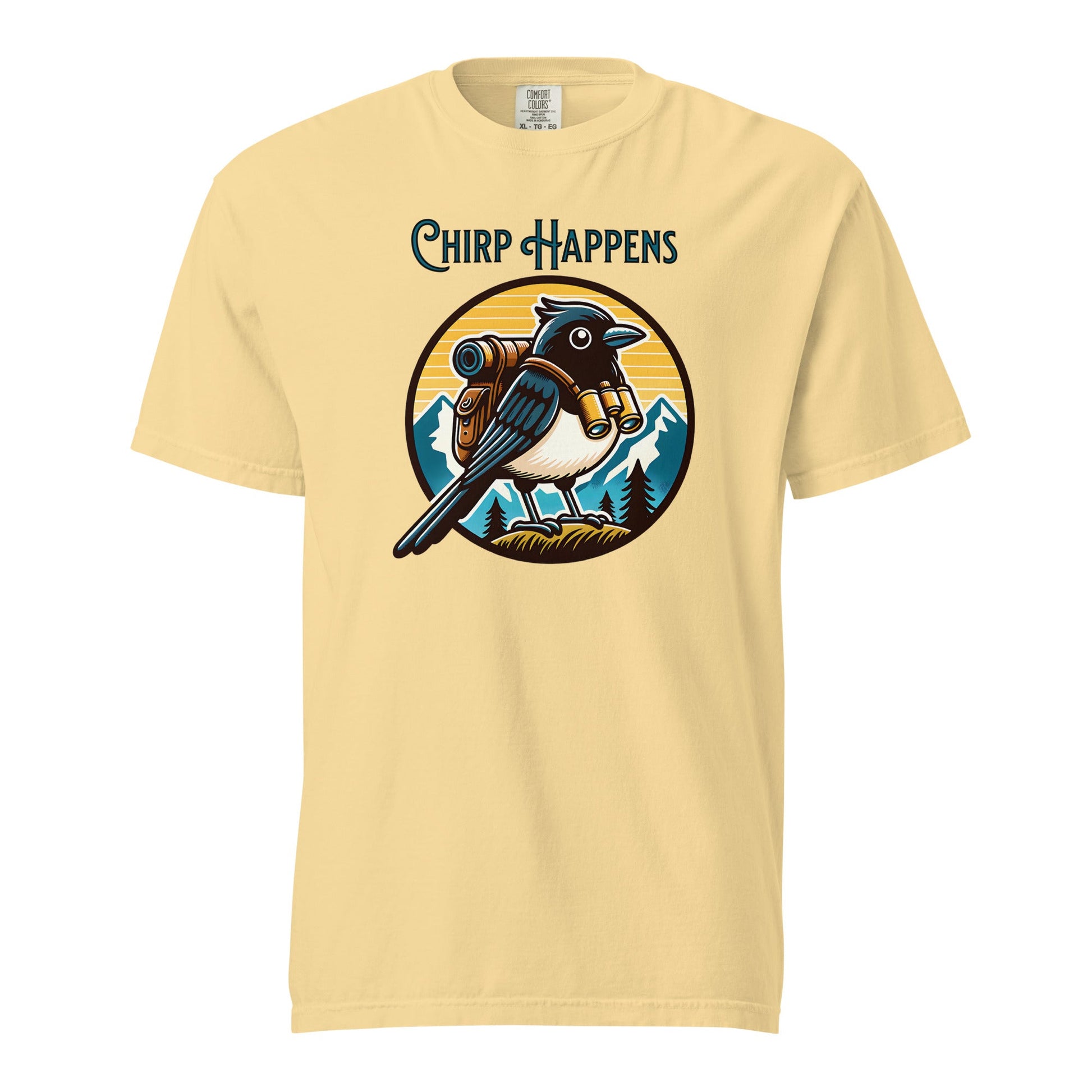 Chirp Happens Men's (Unisex) Premium Tee - Men's Shirts - Discovery Co.