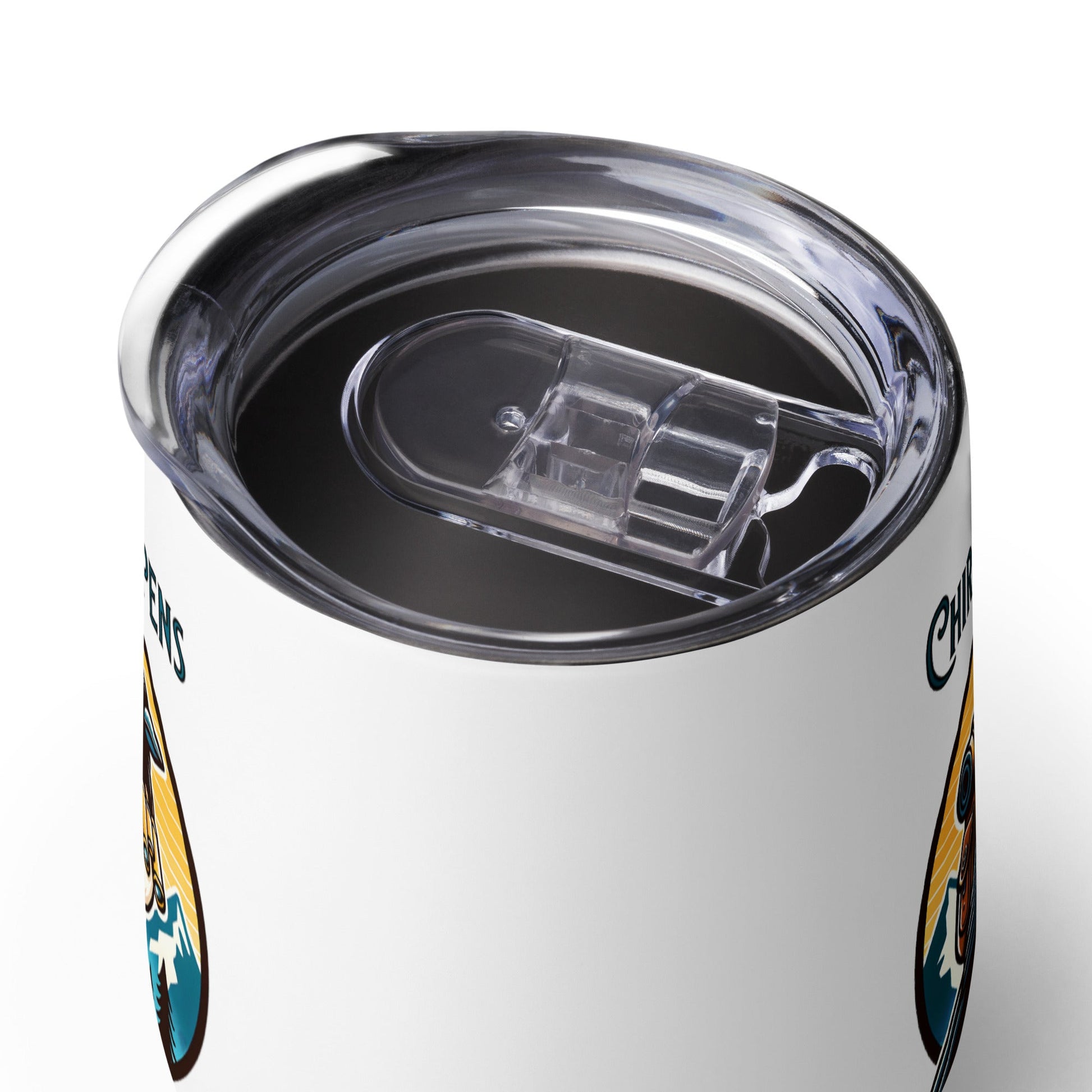 Chirp Happens Stainless Steel Wine Tumbler - Steel Tumbler - Discovery Co.