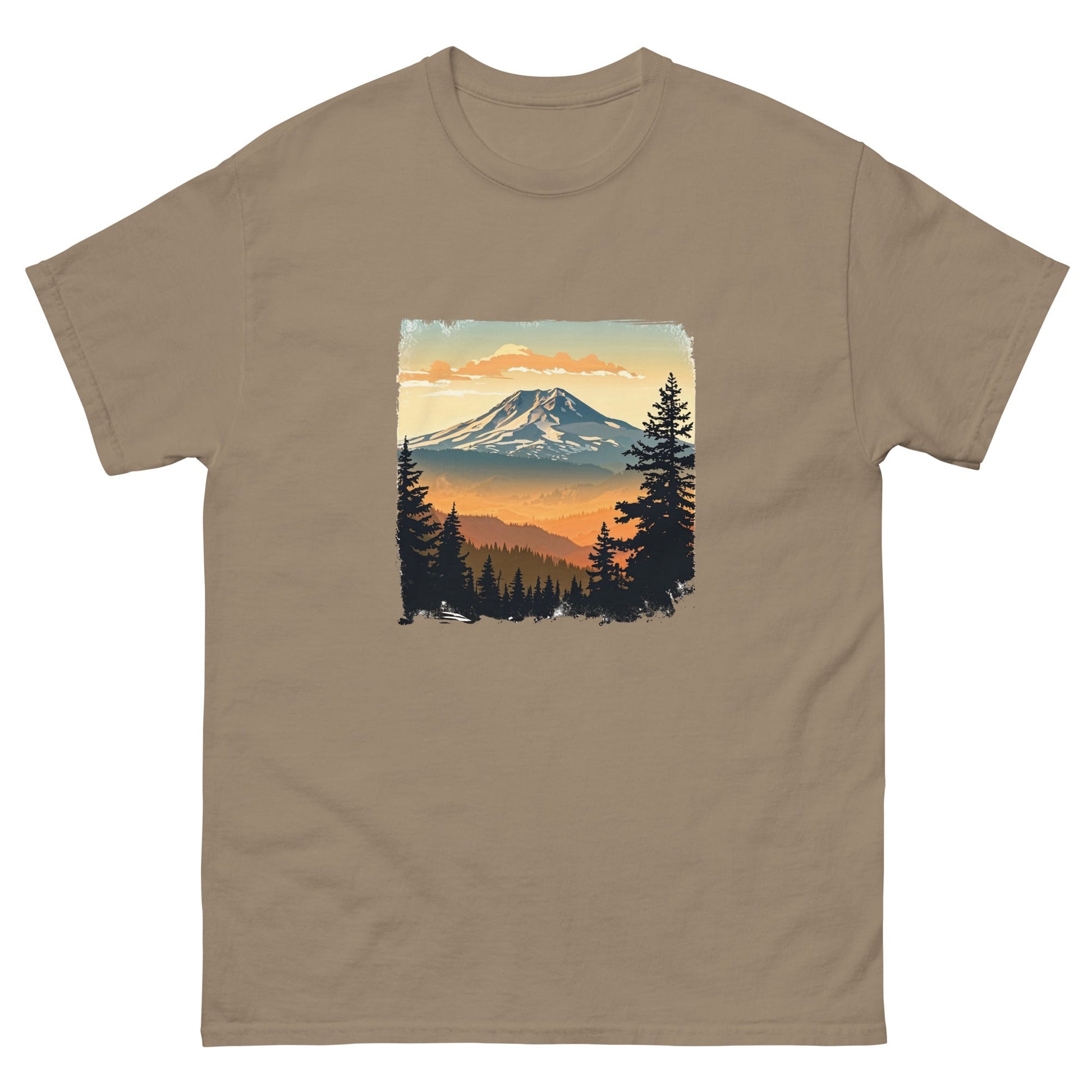 Clouds Over Mountains Men's Classic Tee - Men's Shirts - Discovery Co.