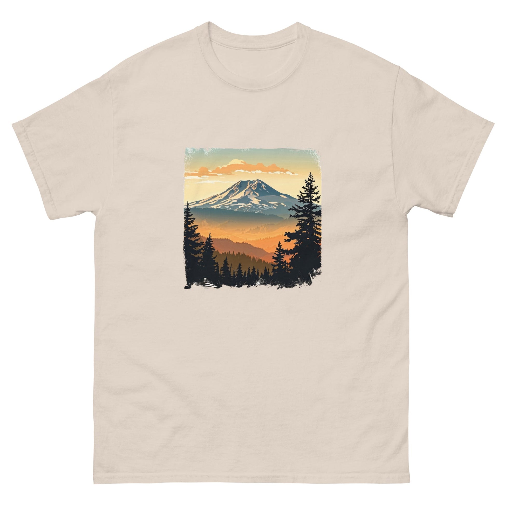 Clouds Over Mountains Men's Classic Tee - Men's Shirts - Discovery Co.