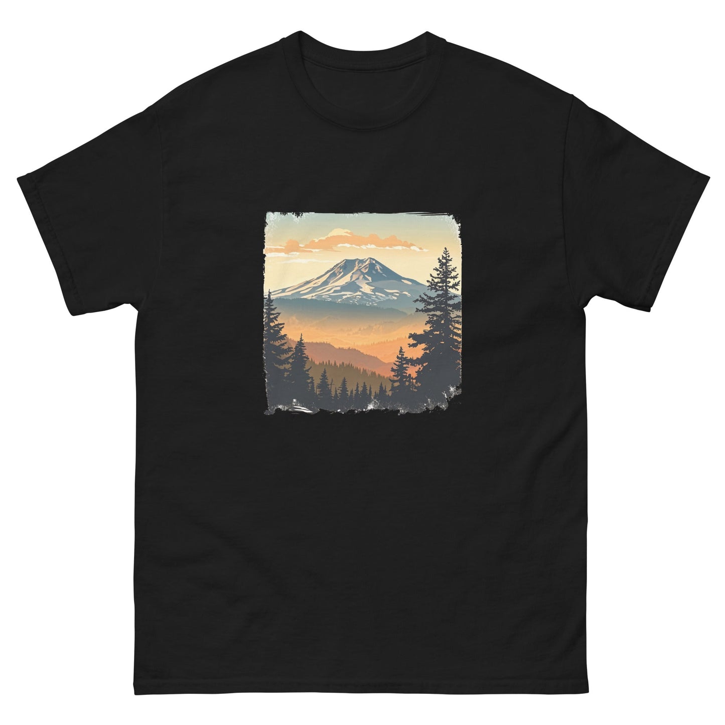 Clouds Over Mountains Men's Classic Tee - Men's Shirts - Discovery Co.