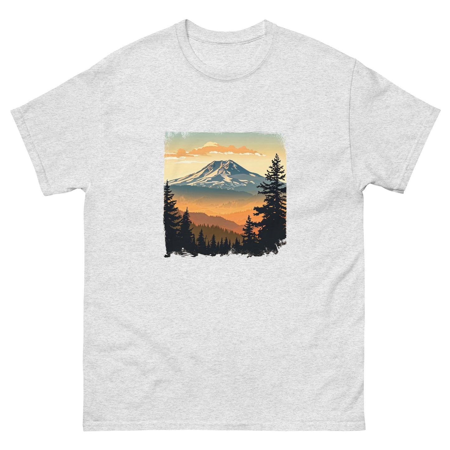 Clouds Over Mountains Men's Classic Tee - Men's Shirts - Discovery Co.