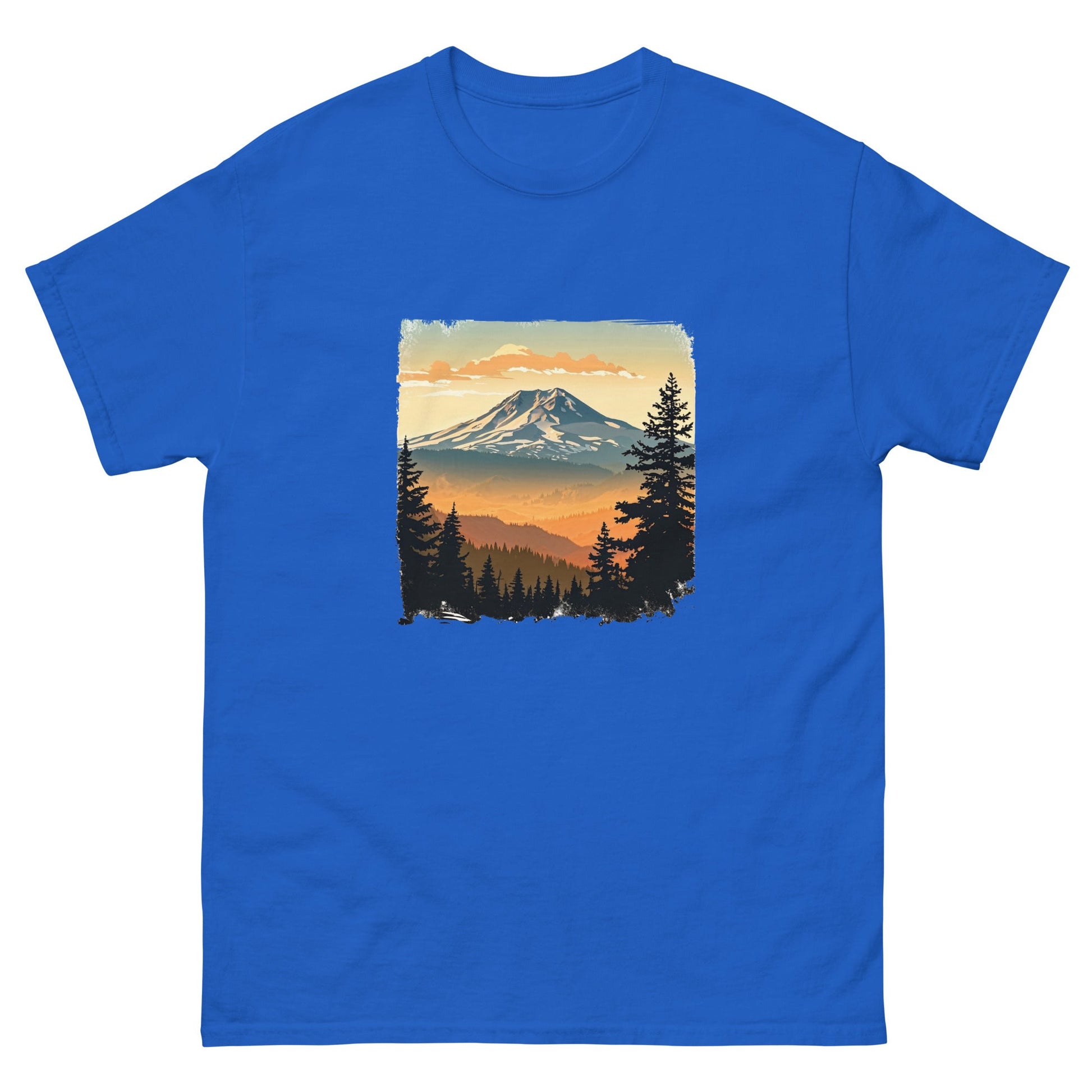 Clouds Over Mountains Men's Classic Tee - Men's Shirts - Discovery Co.