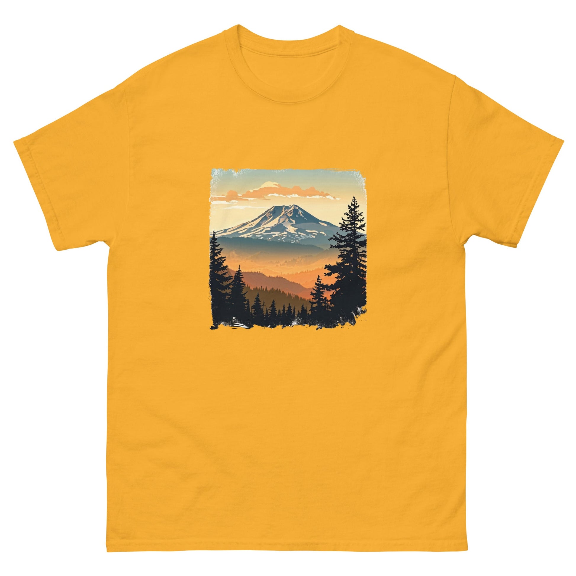 Clouds Over Mountains Men's Classic Tee - Men's Shirts - Discovery Co.