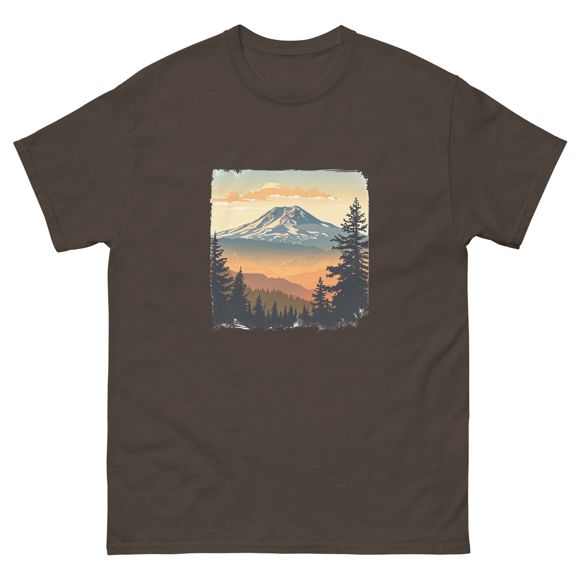 Clouds Over Mountains Men's Classic Tee - Men's Shirts - Discovery Co.