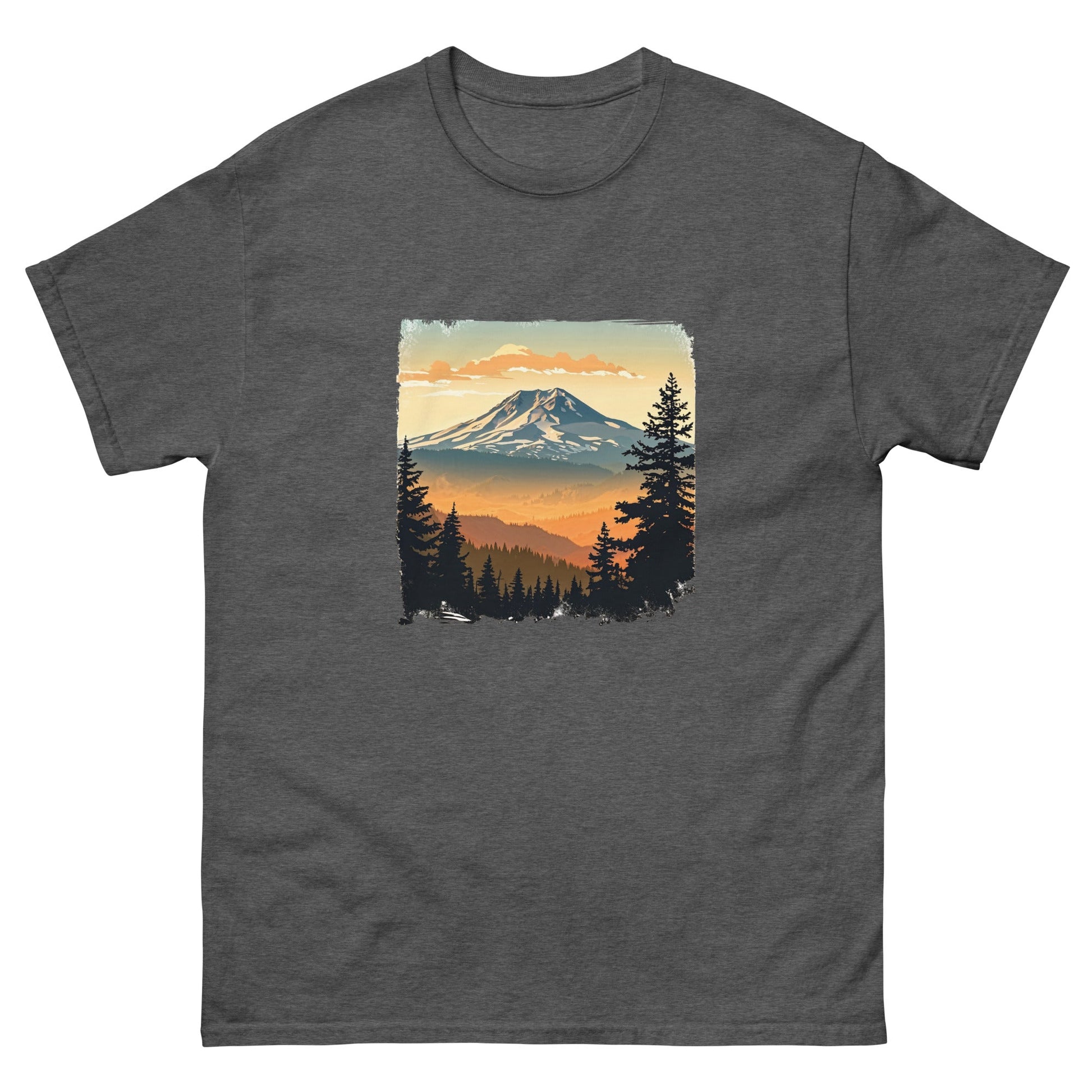 Clouds Over Mountains Men's Classic Tee - Men's Shirts - Discovery Co.