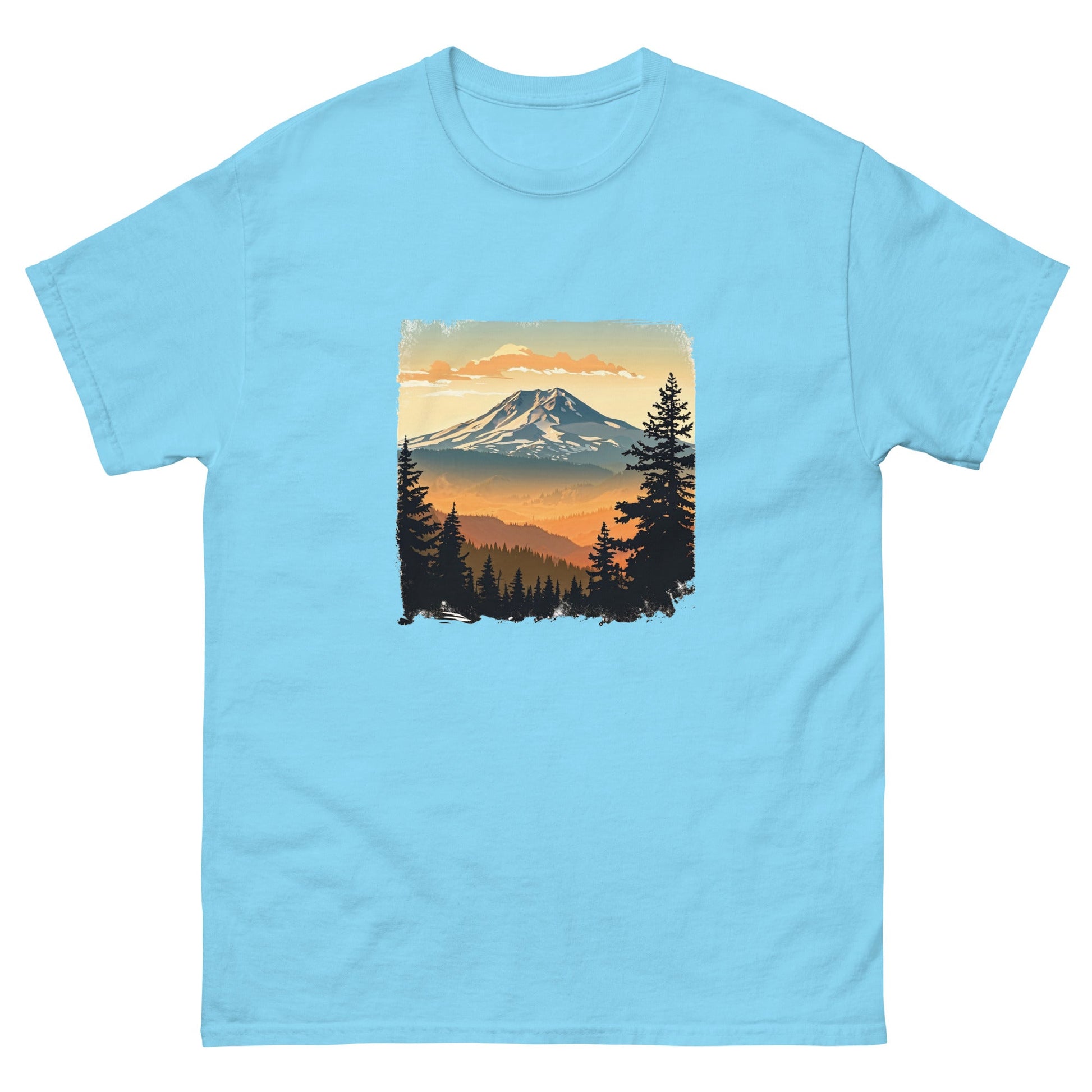 Clouds Over Mountains Men's Classic Tee - Men's Shirts - Discovery Co.