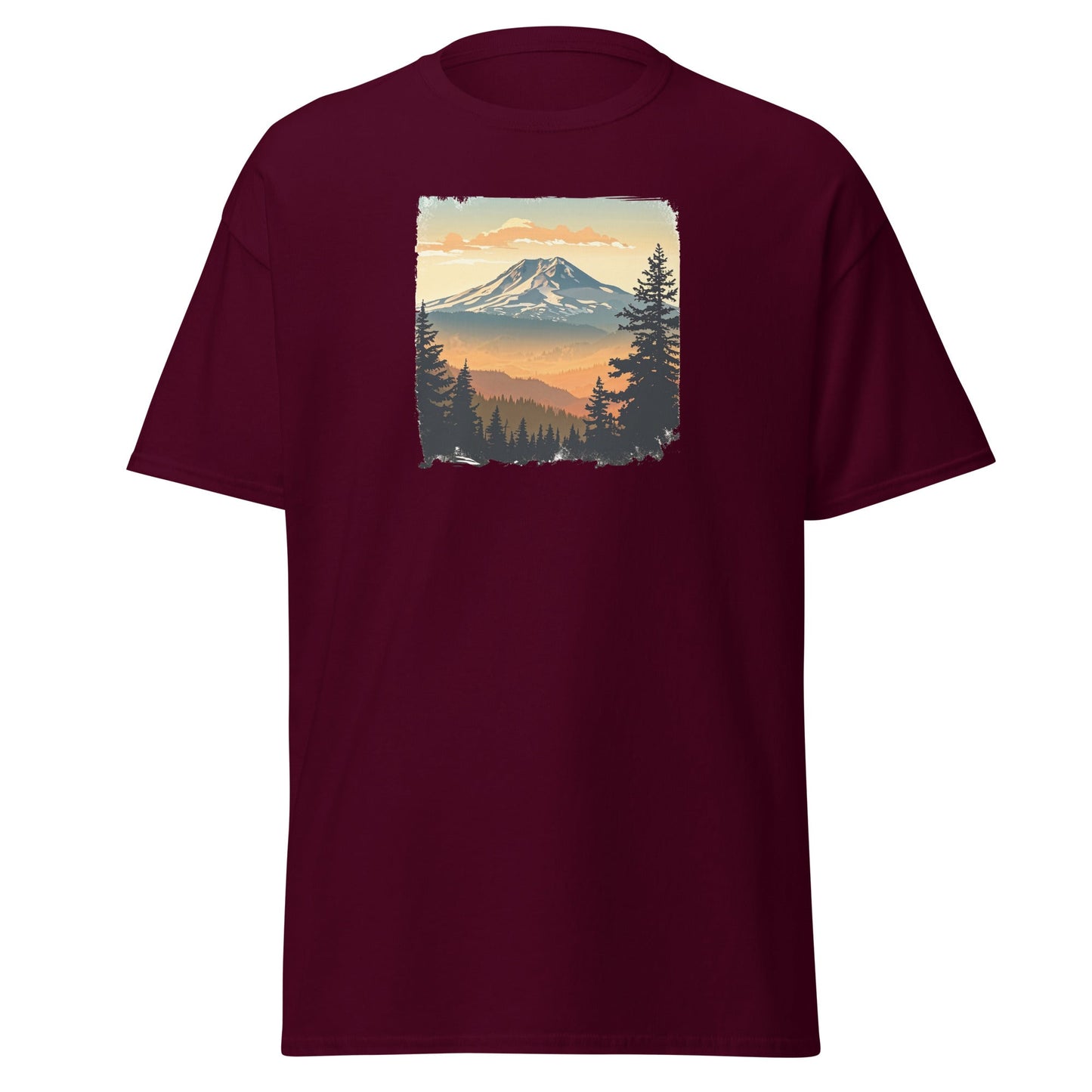 Clouds Over Mountains Men's (Unisex) classic tee - Men's Shirts - Discovery Co.