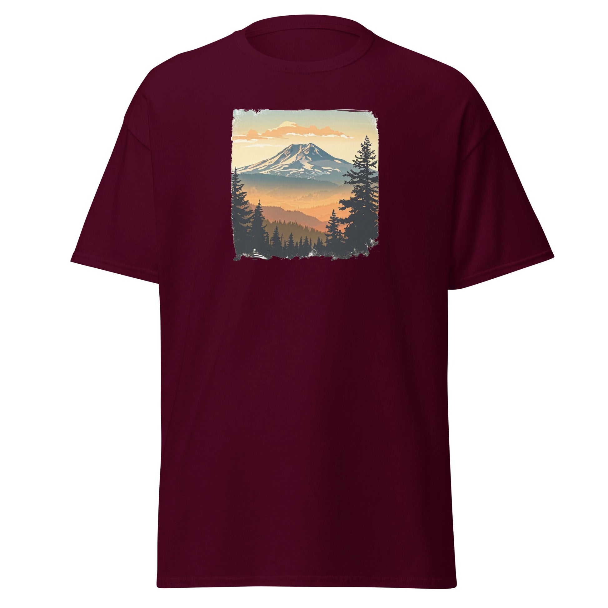 Clouds Over Mountains Men's (Unisex) classic tee - Men's Shirts - Discovery Co.