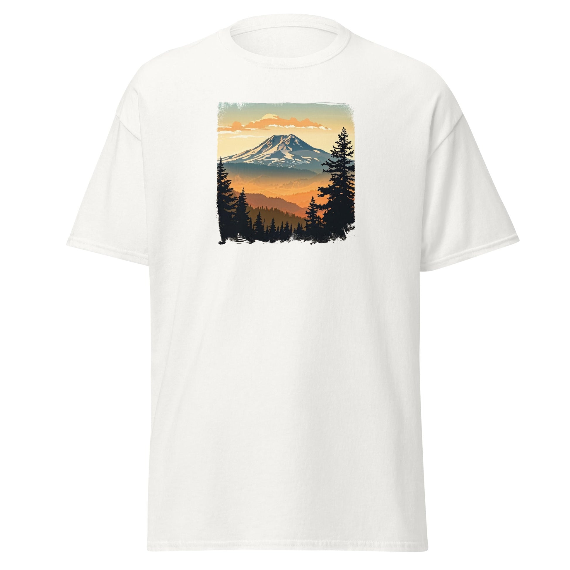 Clouds Over Mountains Men's (Unisex) classic tee - Men's Shirts - Discovery Co.