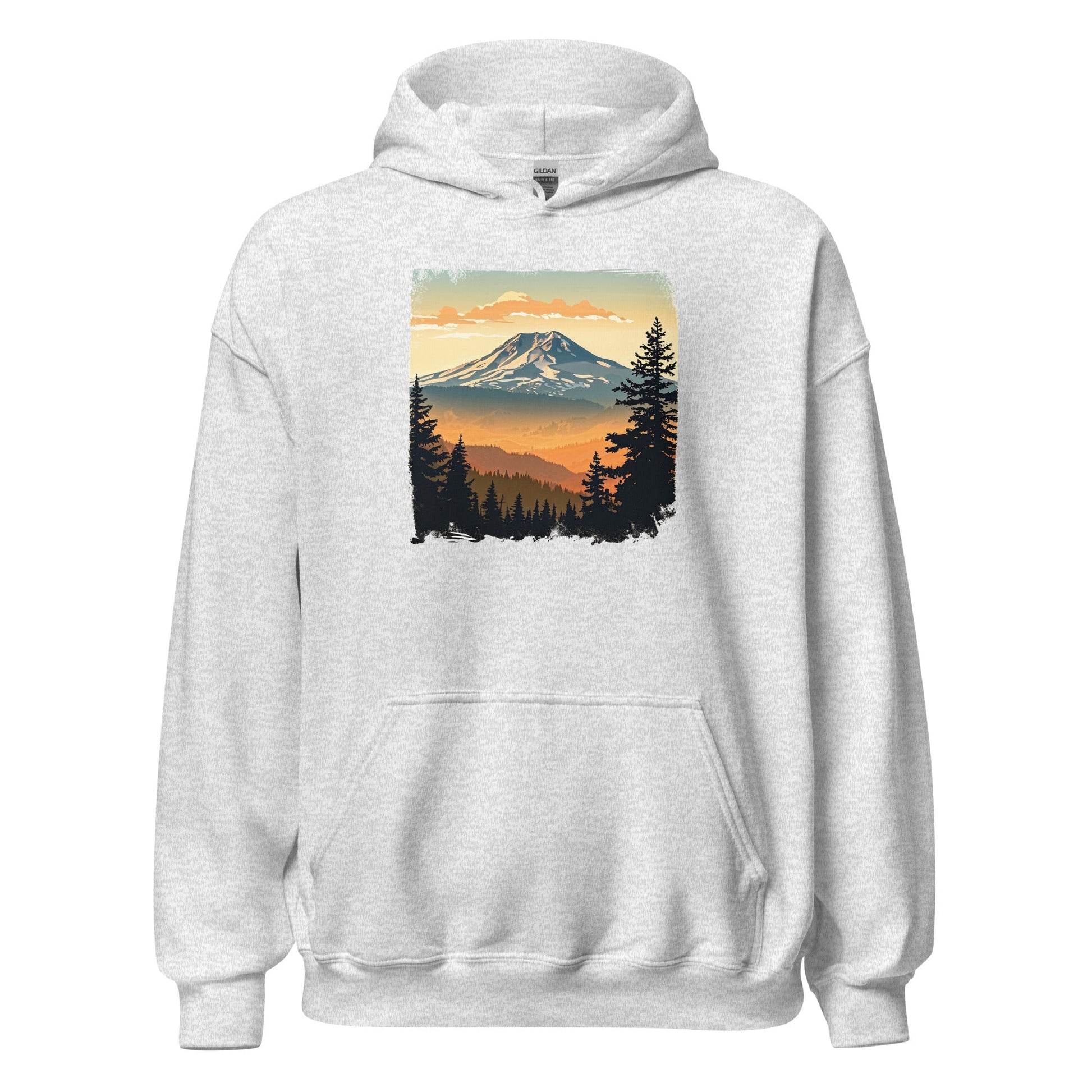 Clouds Over Mountains Men's (Unisex) Hoodie - Hoodies - Discovery Co.