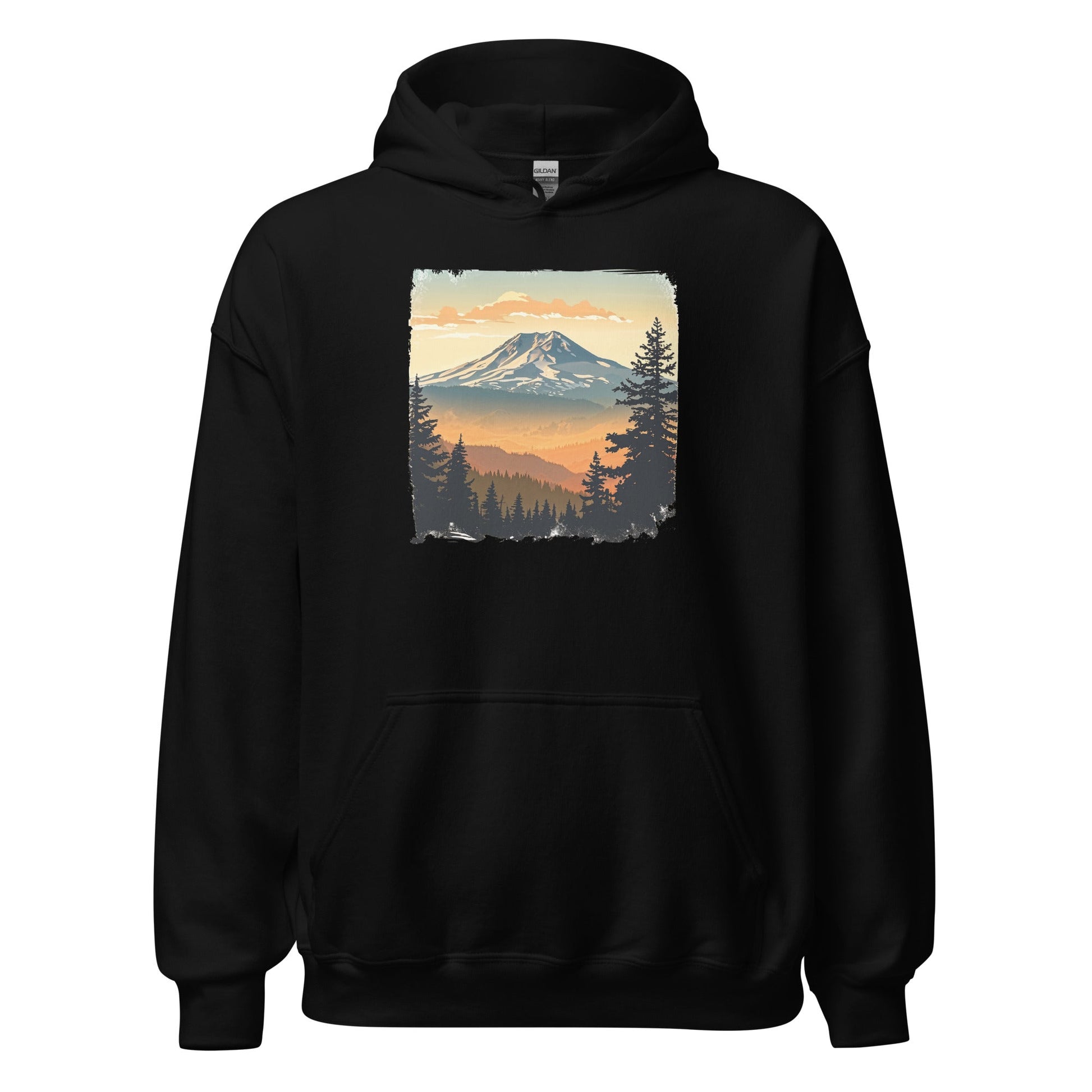 Clouds Over Mountains Men's (Unisex) Hoodie - Hoodies - Discovery Co.