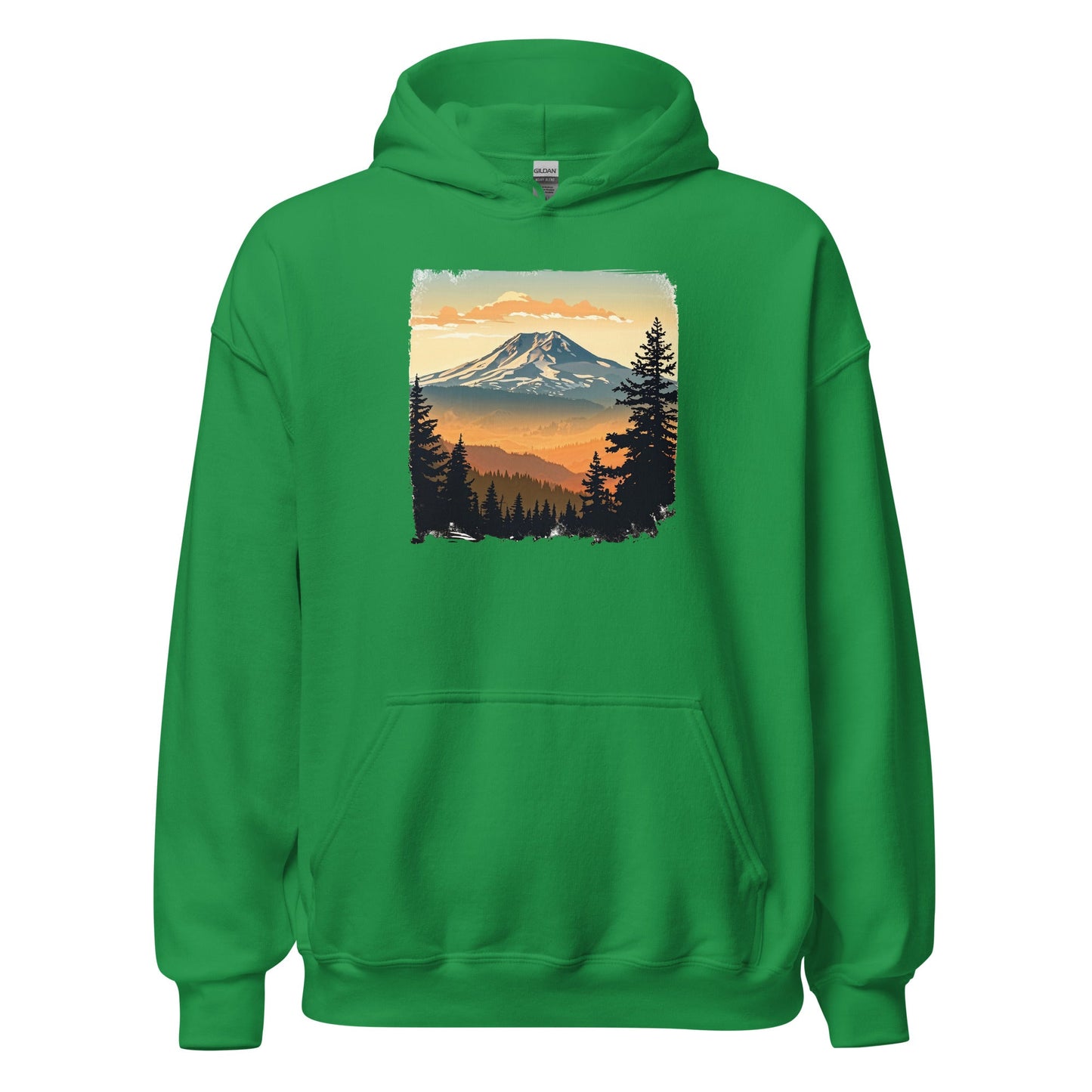 Clouds Over Mountains Men's (Unisex) Hoodie - Hoodies - Discovery Co.
