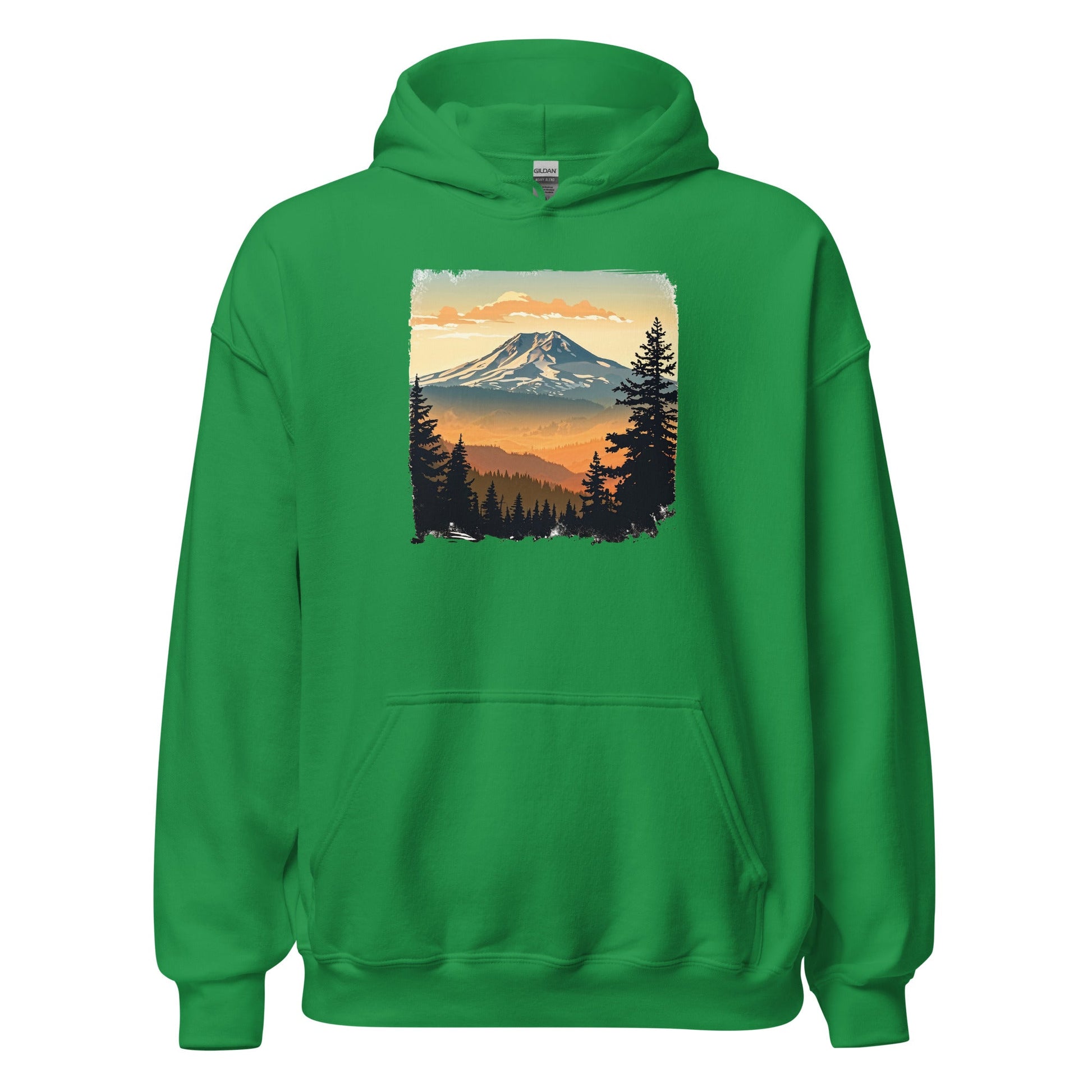 Clouds Over Mountains Men's (Unisex) Hoodie - Hoodies - Discovery Co.