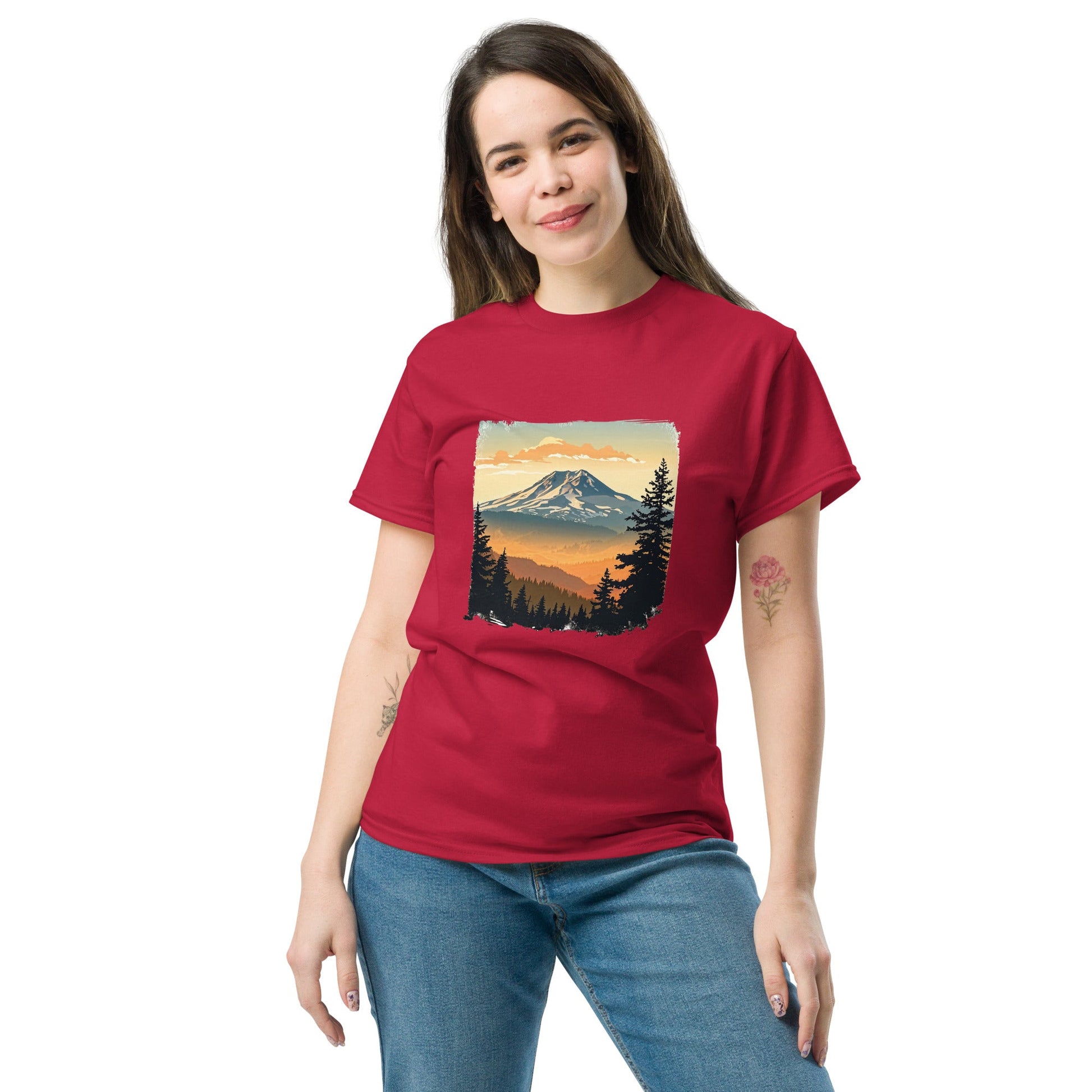 Clouds Over Mountains Women's classic tee - Women's Shirts - Discovery Co.