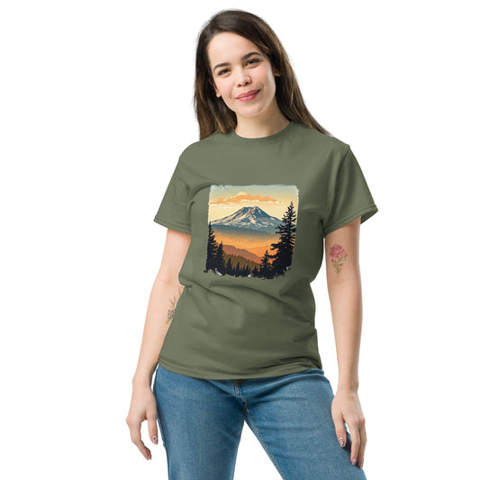 Clouds Over Mountains Women's classic tee - Women's Shirts - Discovery Co.