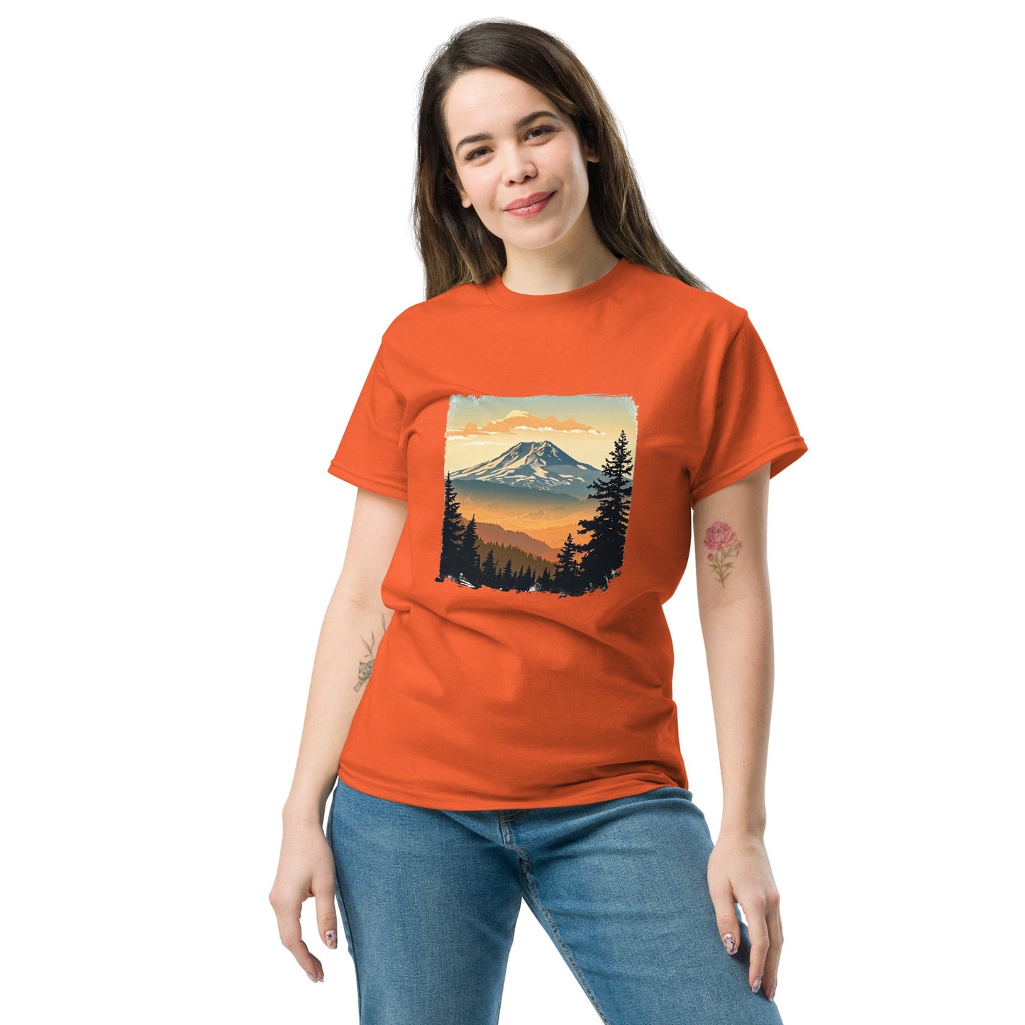 Clouds Over Mountains Women's classic tee - Women's Shirts - Discovery Co.